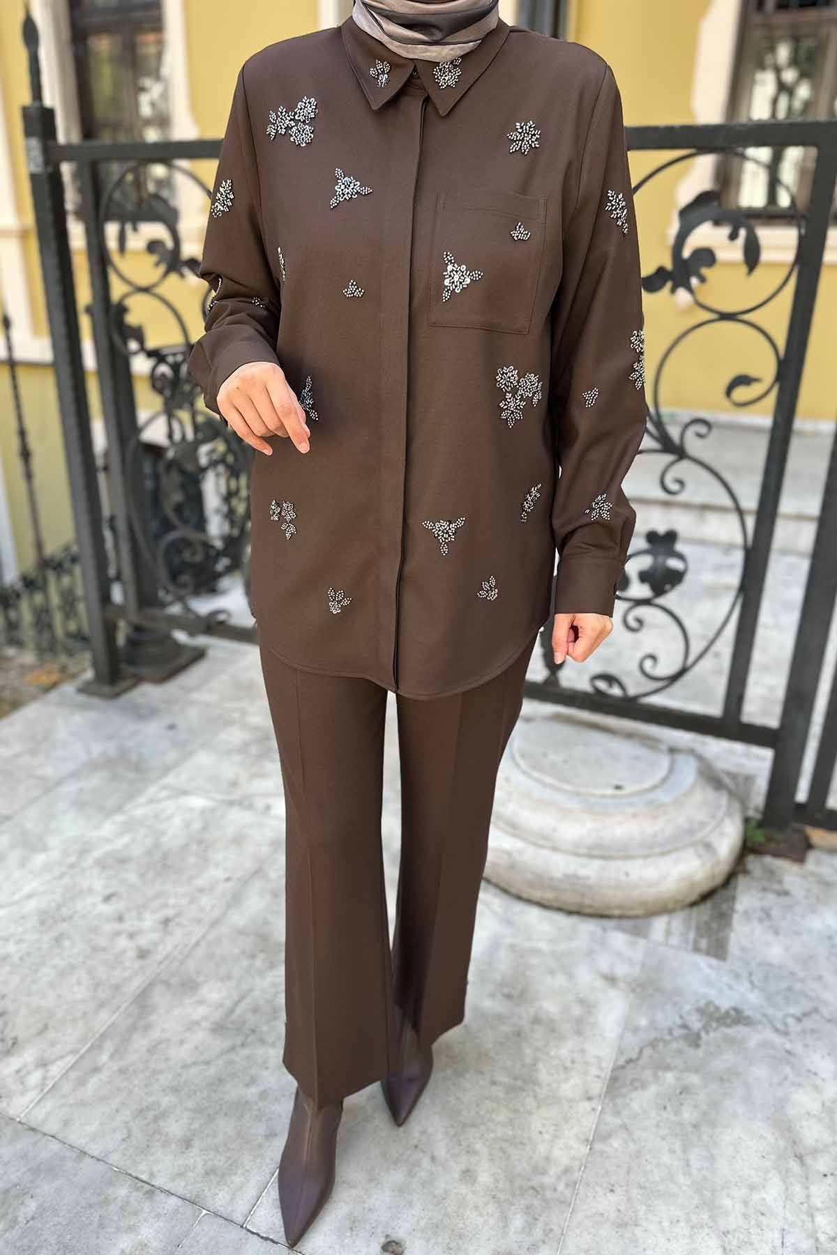 YANI FERMUAR DETAYLI PANTOLON