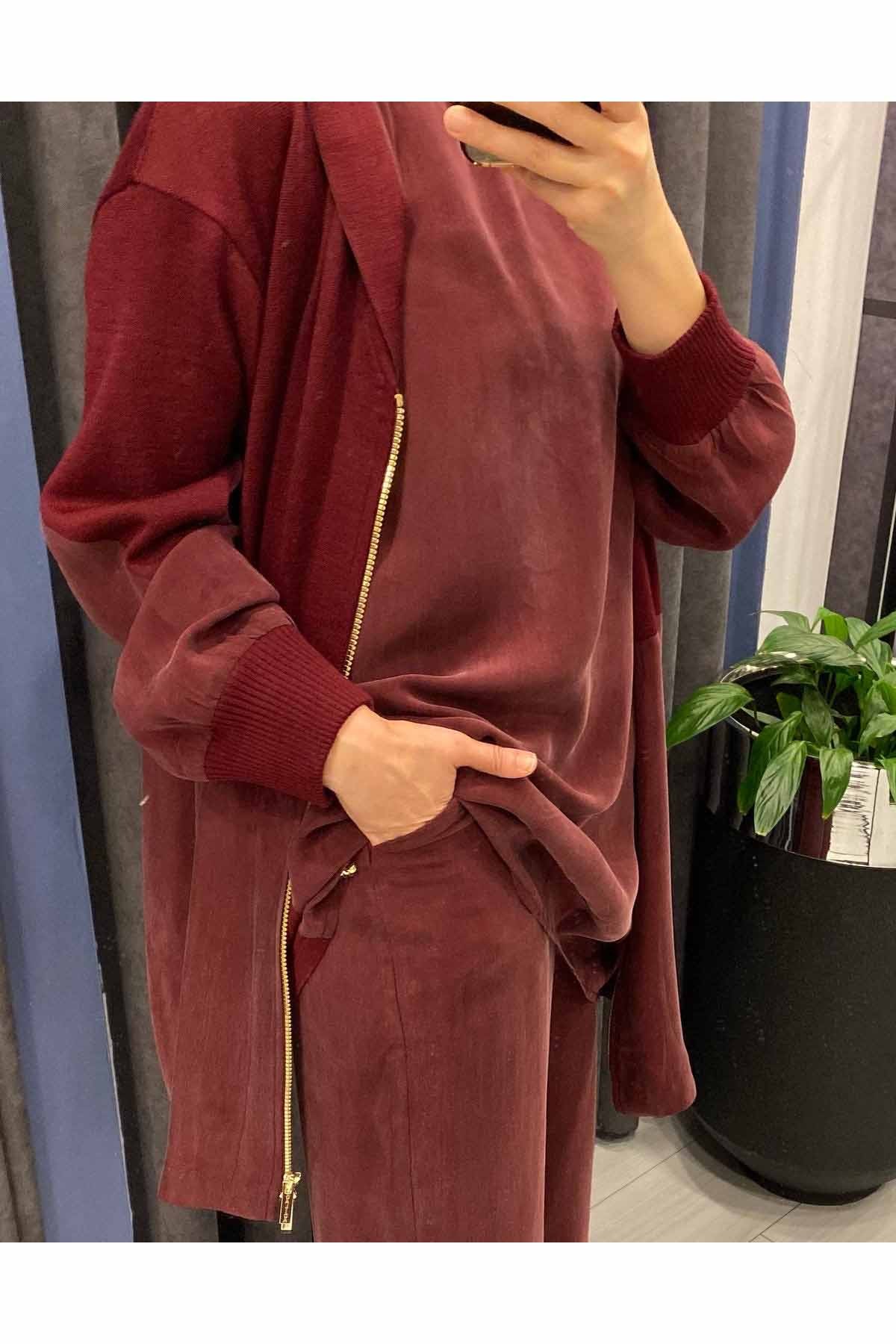 KOLSUZ KUPRA TRİKO TUNİK