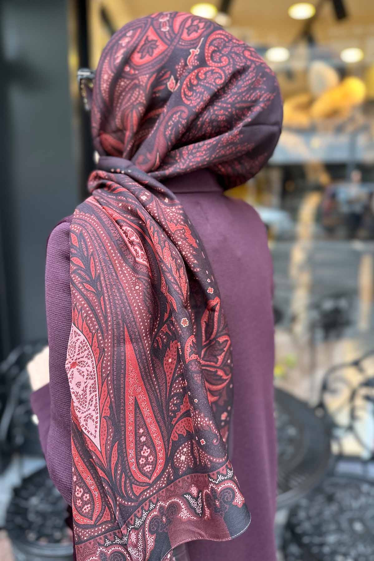 BORDEAUX FREESİA ŞAL