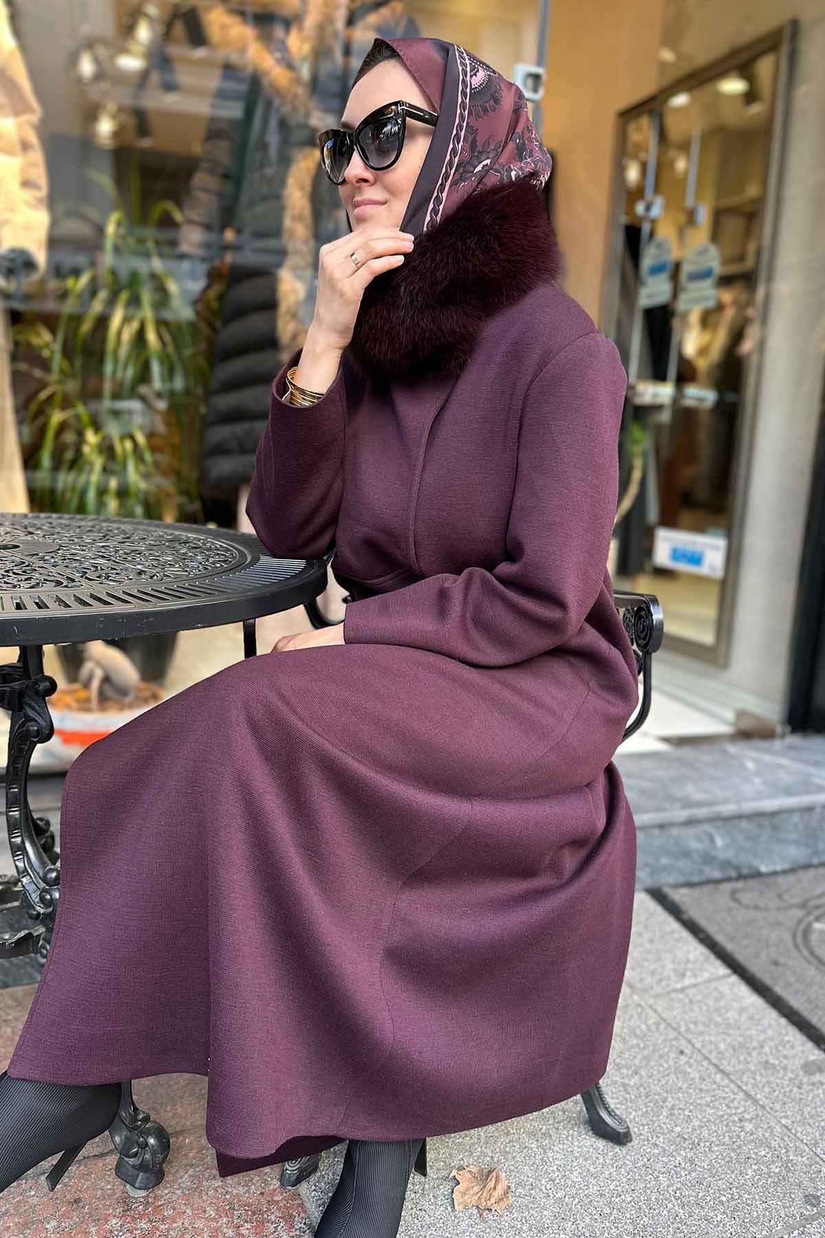 BÜYÜK CEPLİ MANTO UZUN