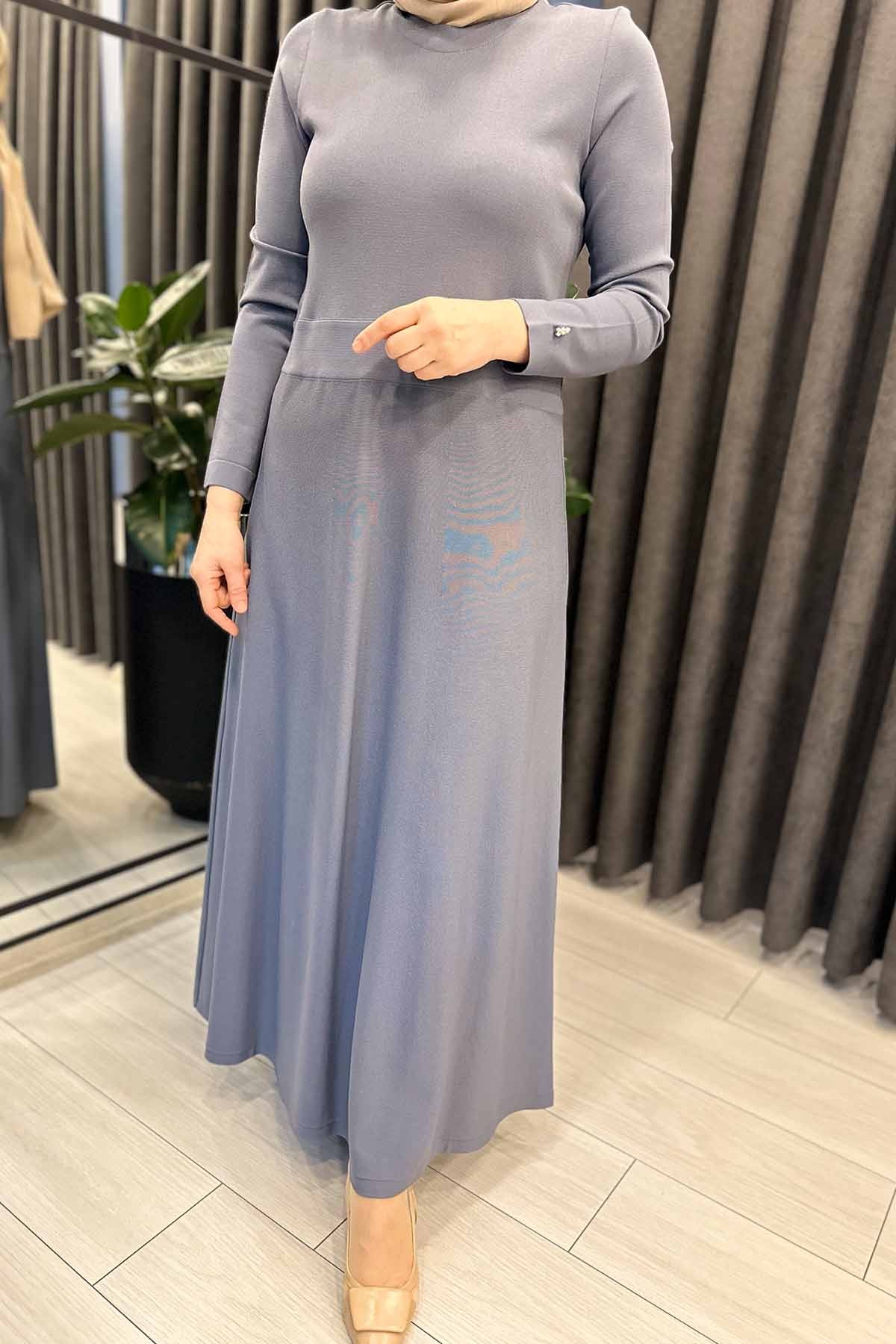 DÜZ RENK BASİC ELBİSE