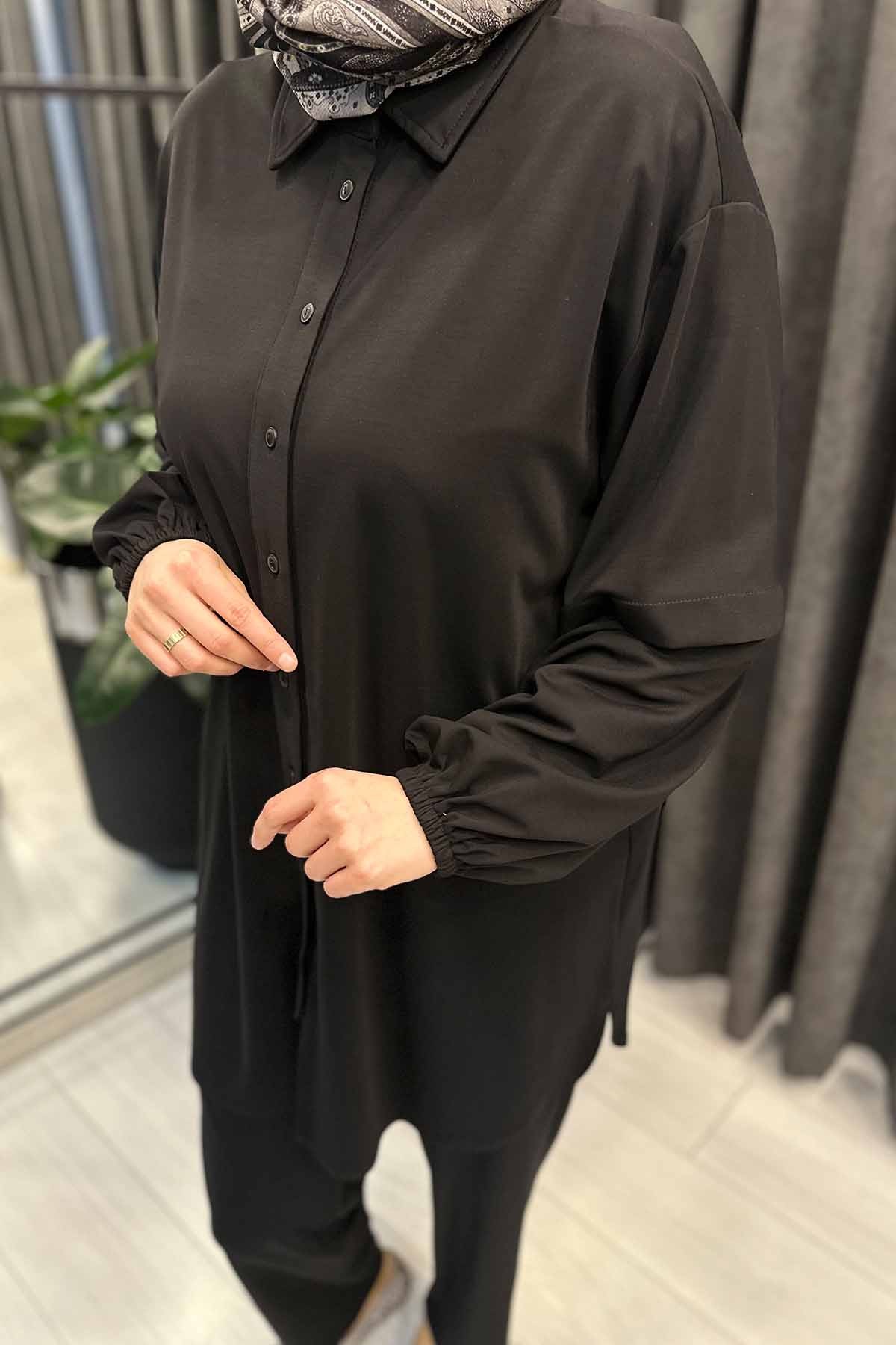 TRİL GÖMLEKLİ TAKIM