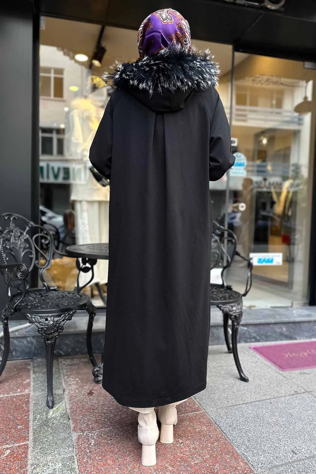 KAPŞONLU KÜRKLÜ SAFOR KAP