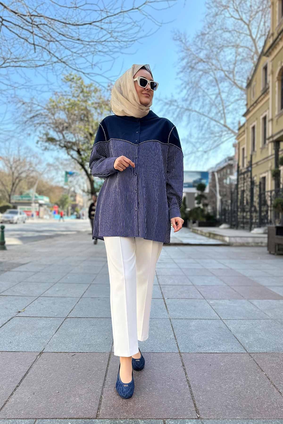 ALYA BİYELİ GÖMLEK