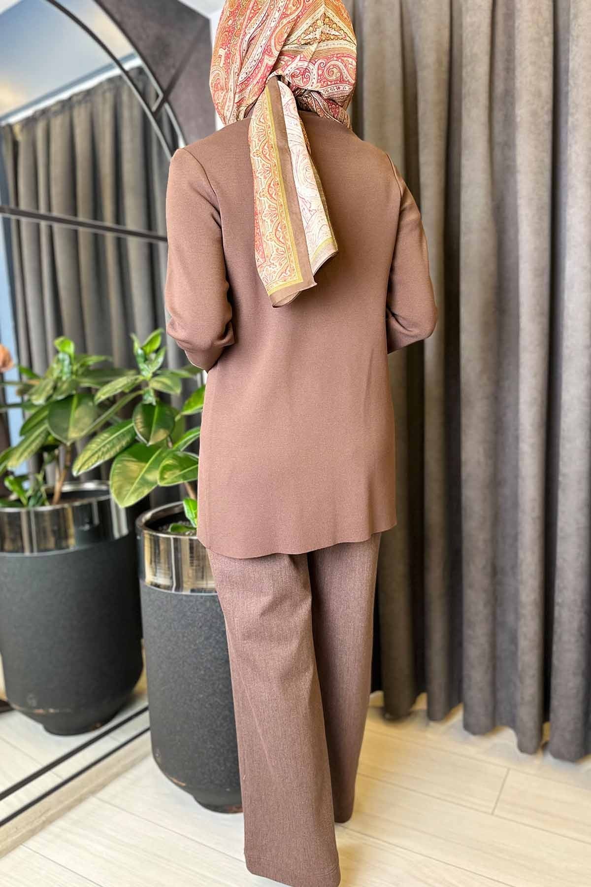 DENİM BORU PAÇA PANTOLON