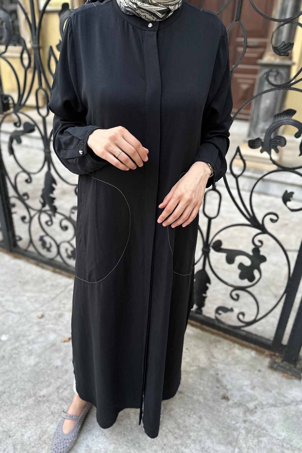 KETEN UZUN GÖMLEK