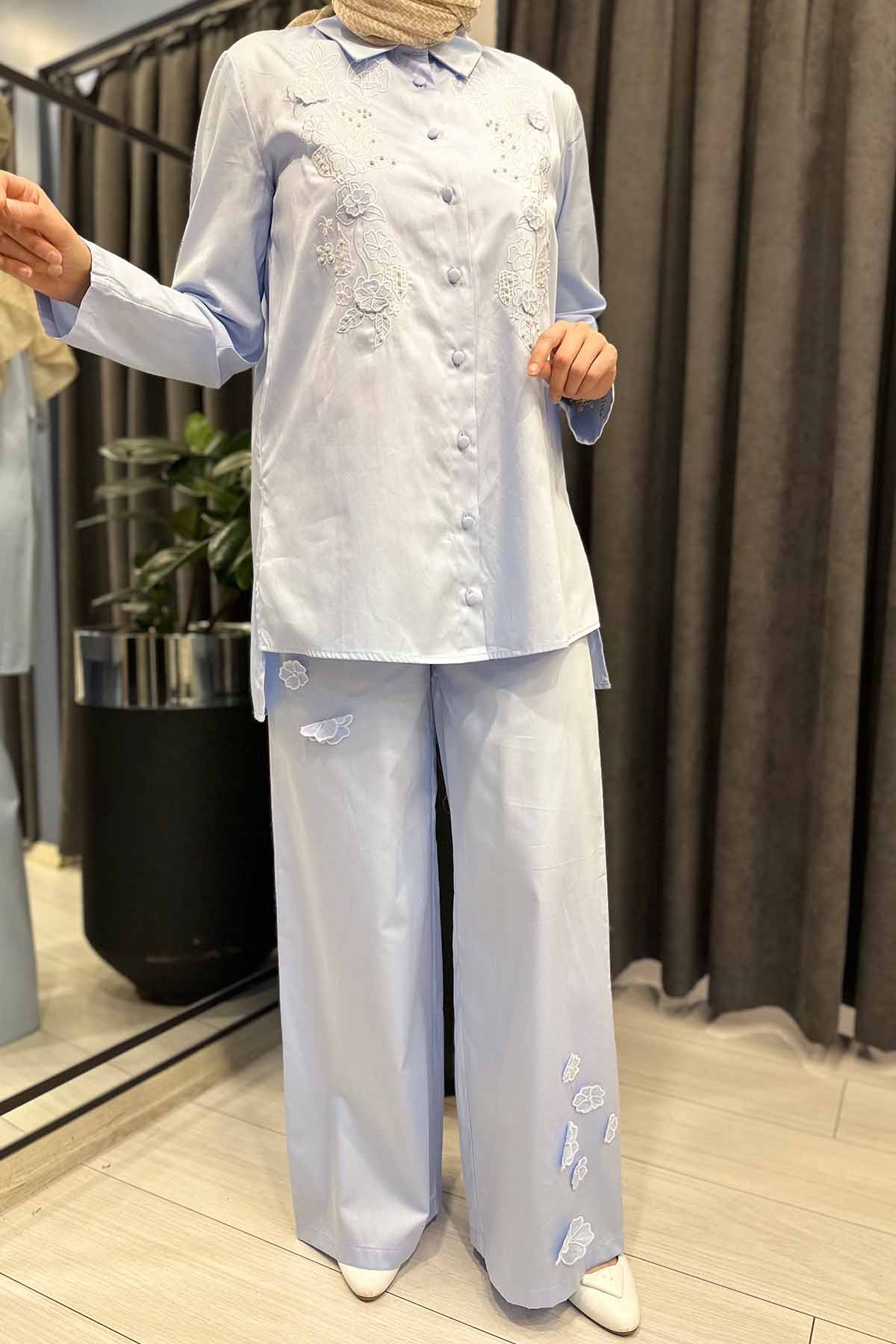 NAKIŞLI GÖMLEK