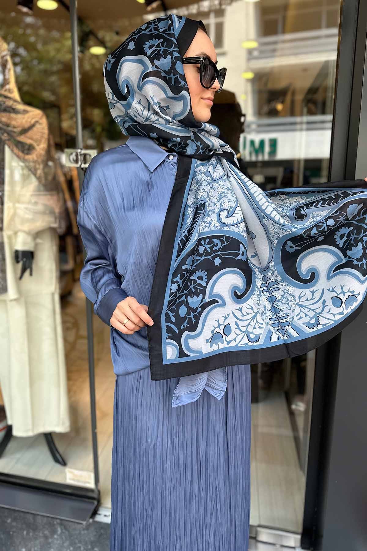 BLUE ABELİA ŞAL