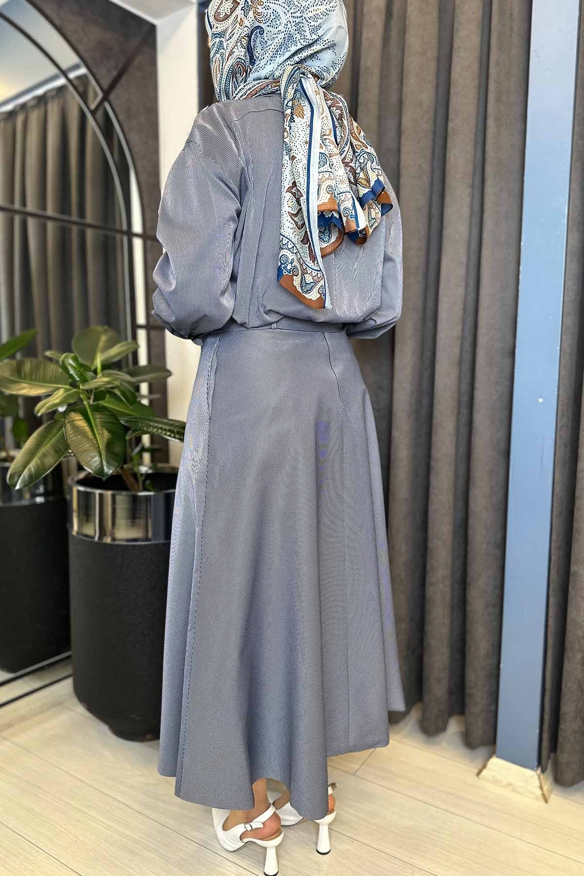 ÇİZGİLİ ETEK