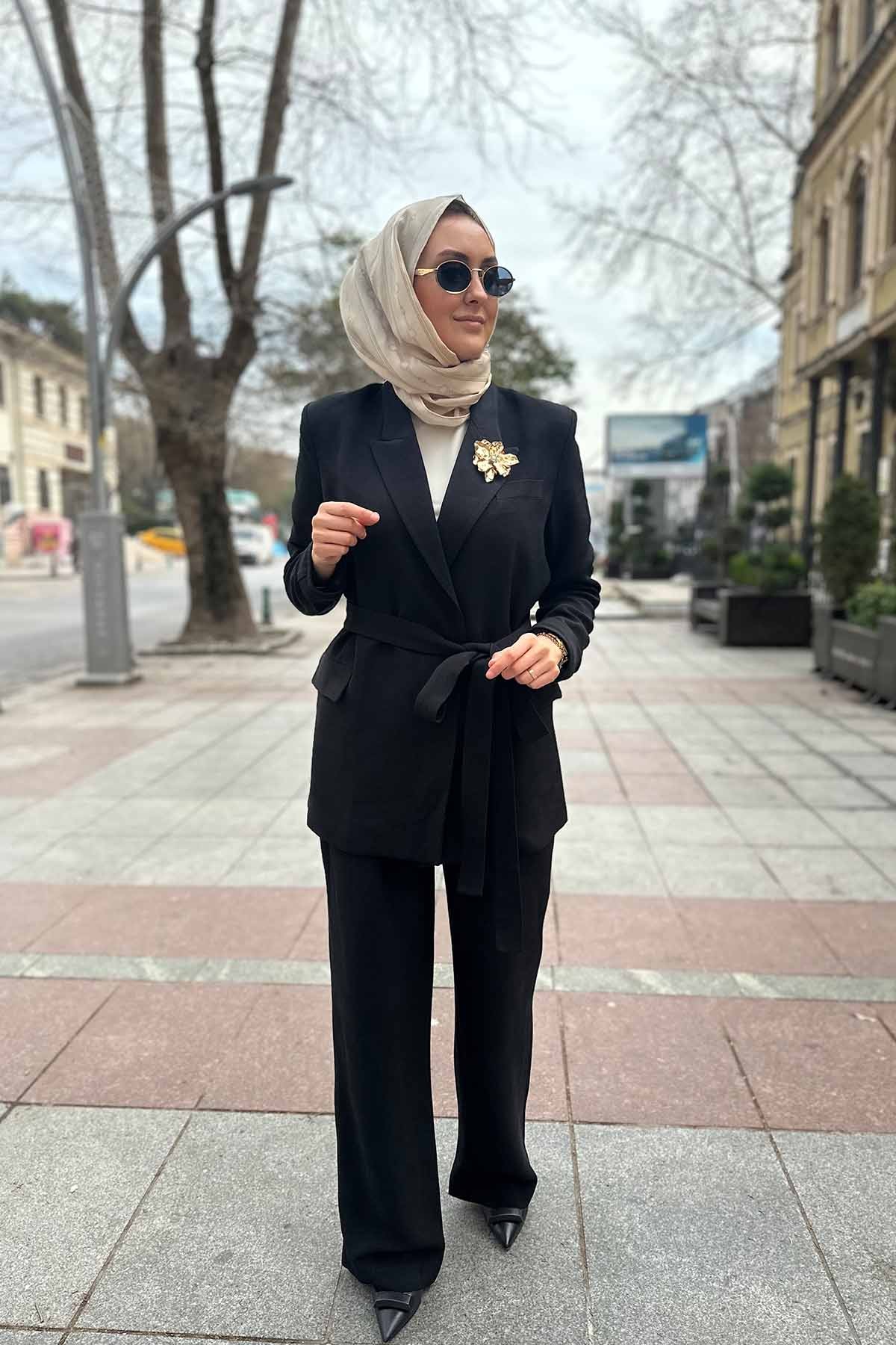 İKİ PİLELİ BORU PAÇA PANTOLON