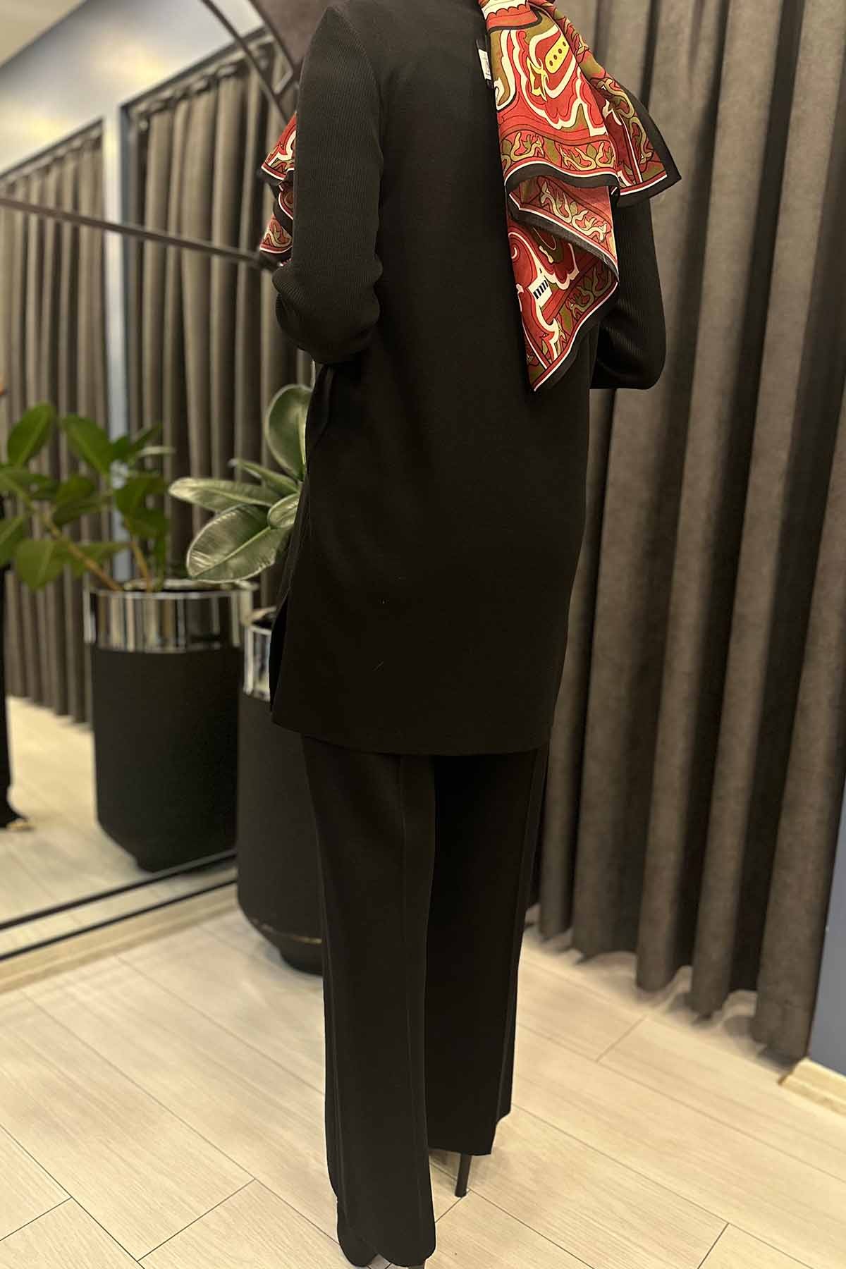 UZUN KOLLU BASİC TRİKO TUNİK