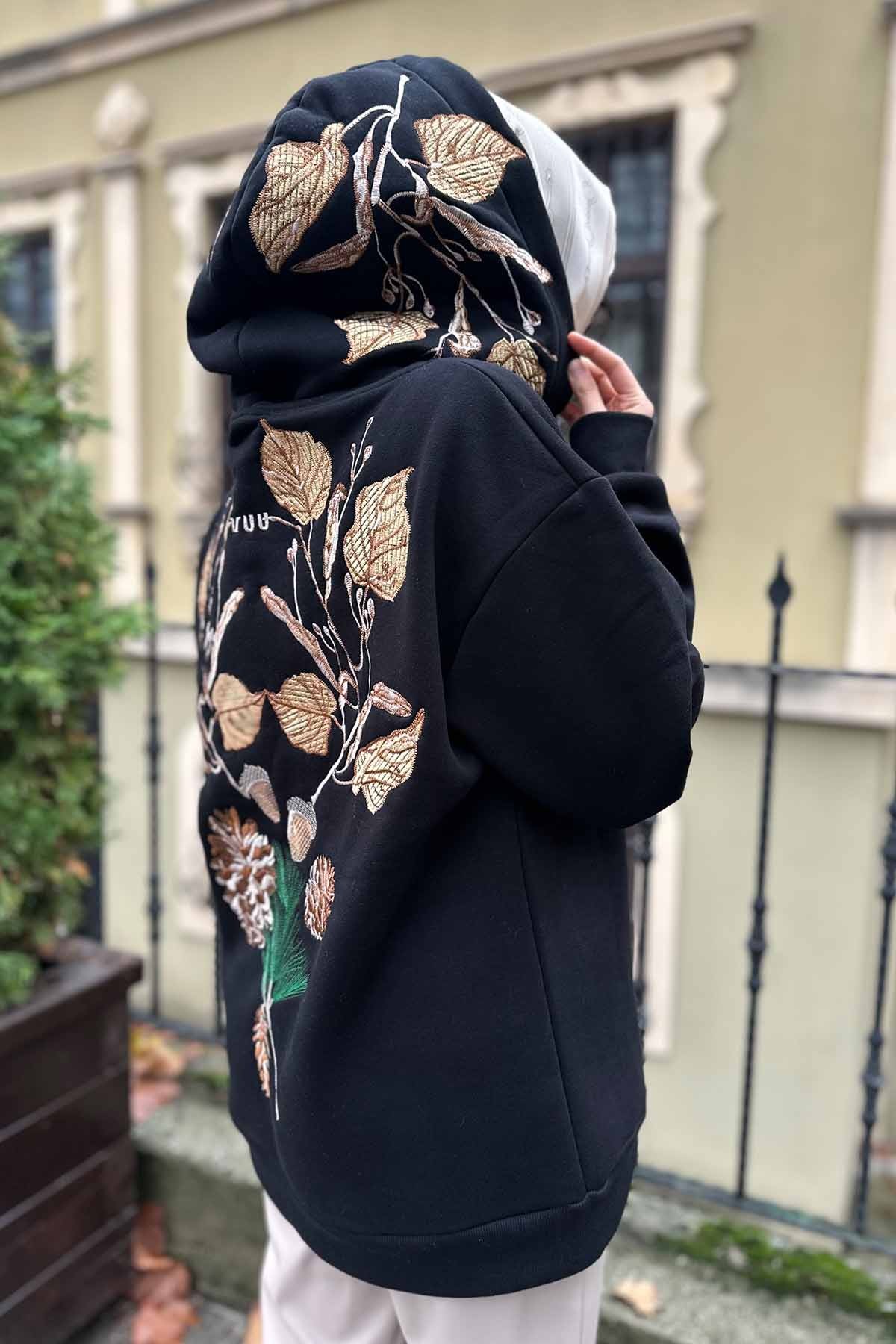 SWEAT SHİRT KAPİŞONLU