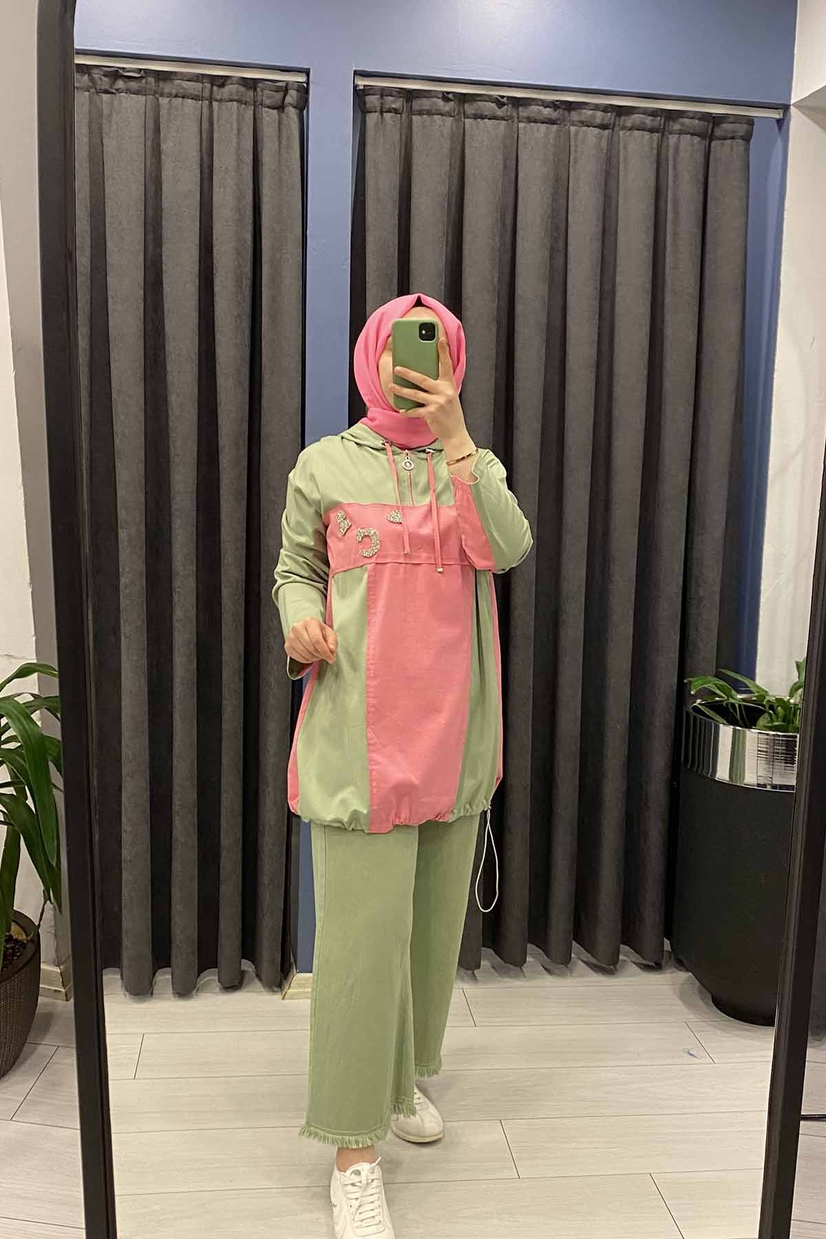 TAŞ İŞLEMELİ SWEAT
