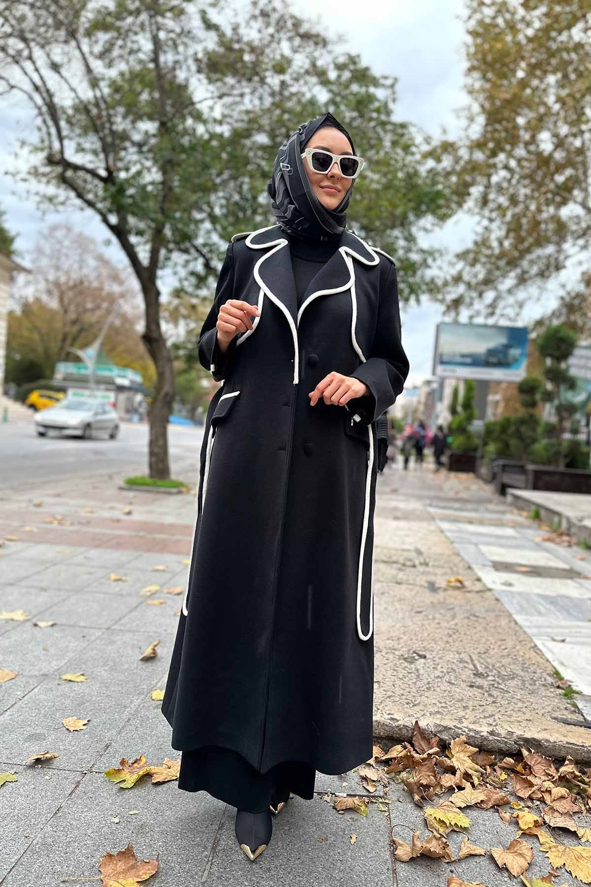 ÇELİK ÖRGÜ TRİKO TRENÇKOT