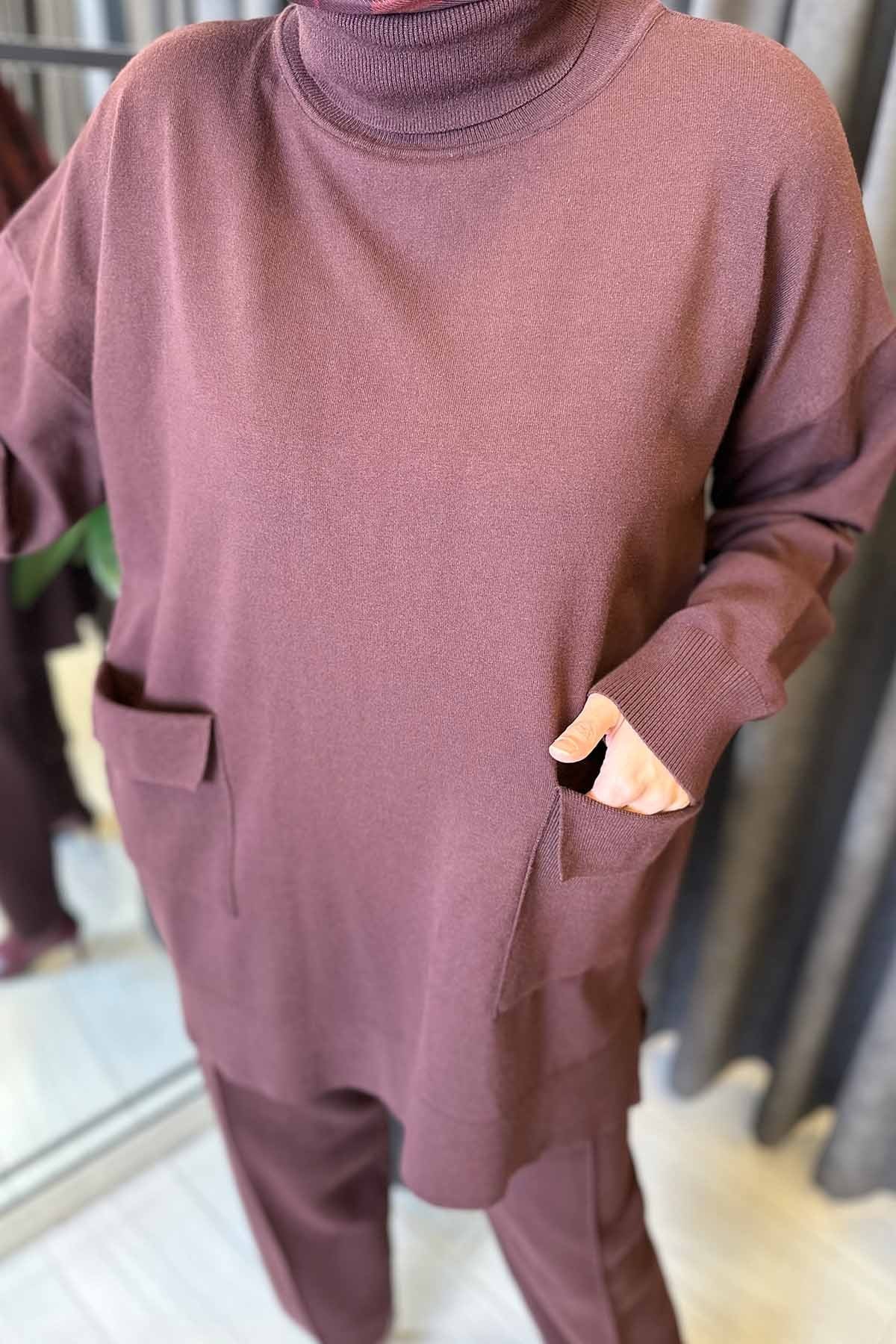 CEPLİ TRİKO TUNİK