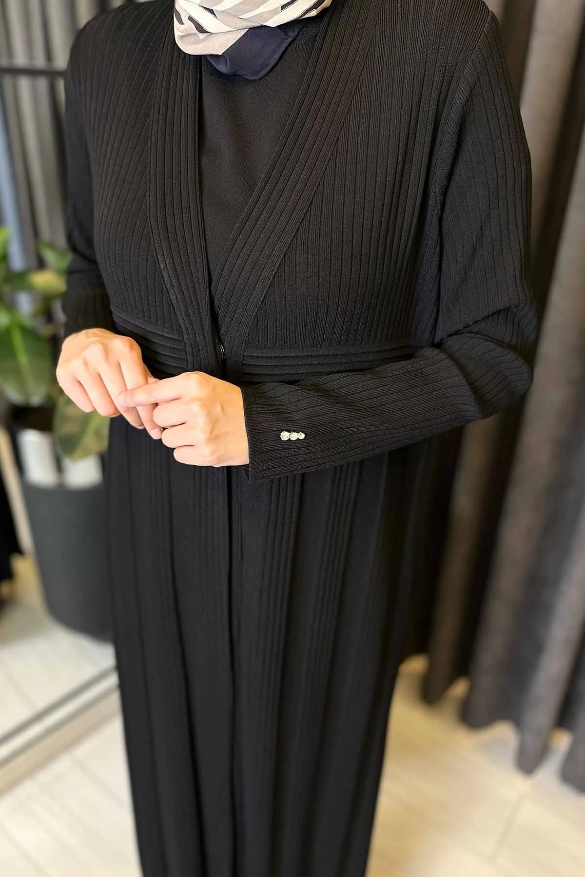 FİTİLLİ UZUN TRİKO HIRKA