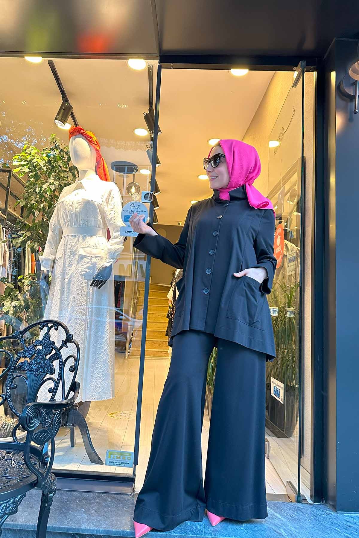 DÜĞME DETAYLI HIRKA