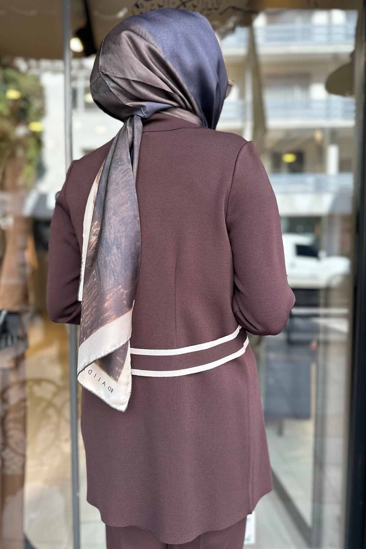 ŞERİT ÇİZGİLİ CEKET