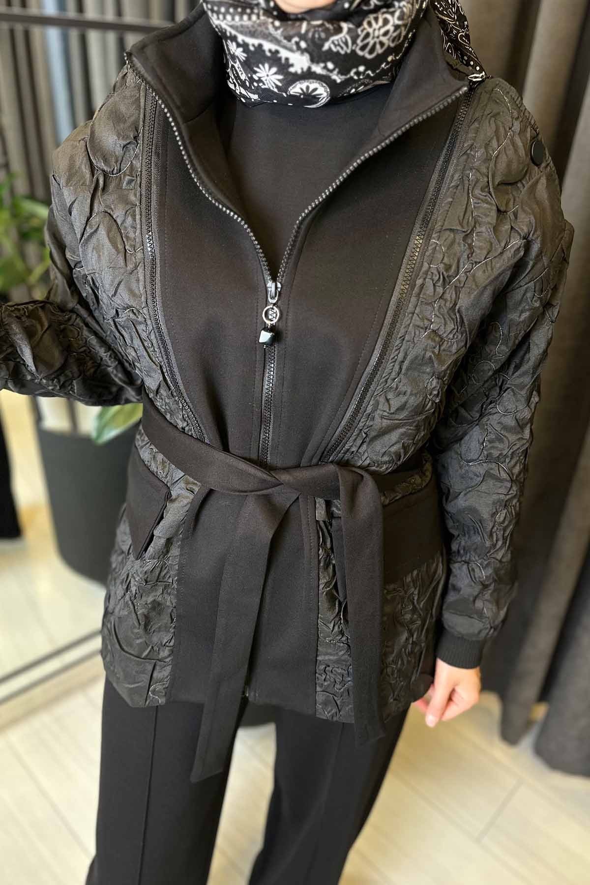 SANTANA ÖRME GARNİLİ KISA KAP