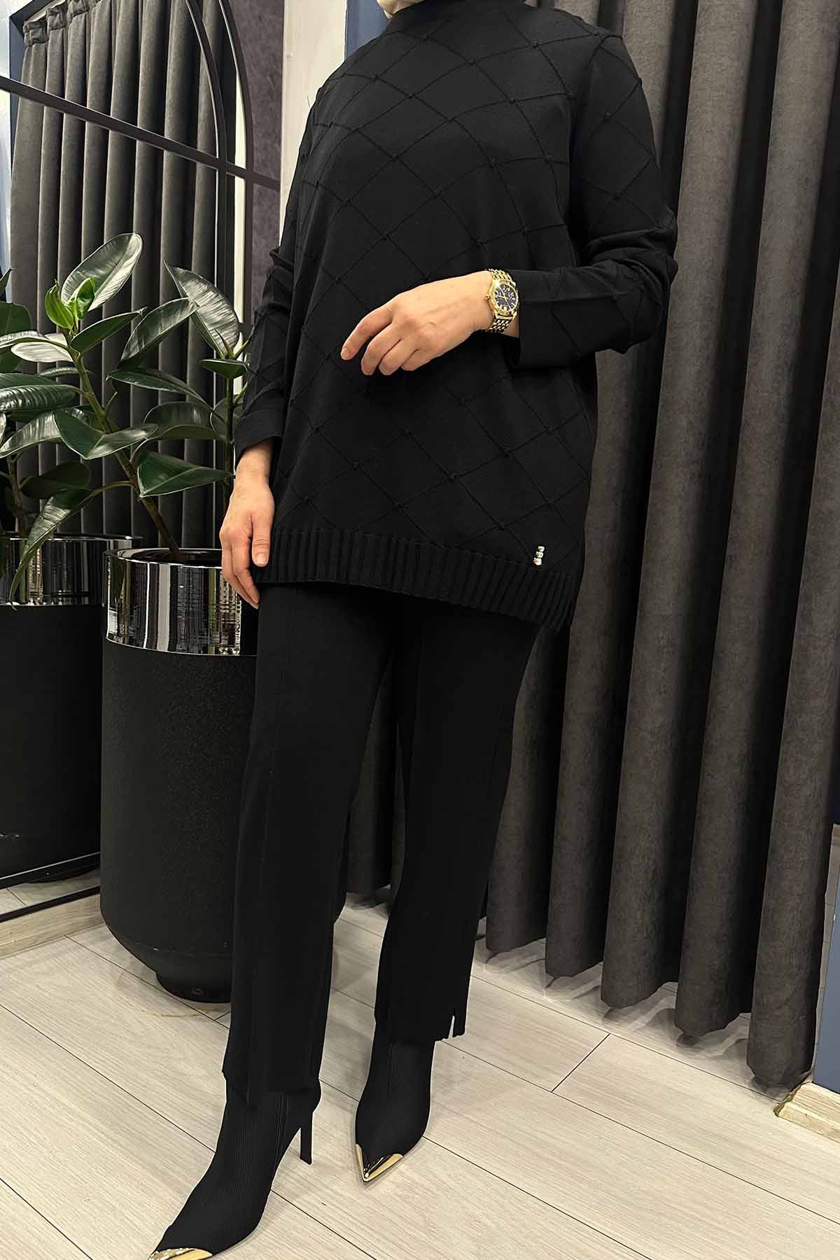 KENDİNDEN DOKULU TUNİK
