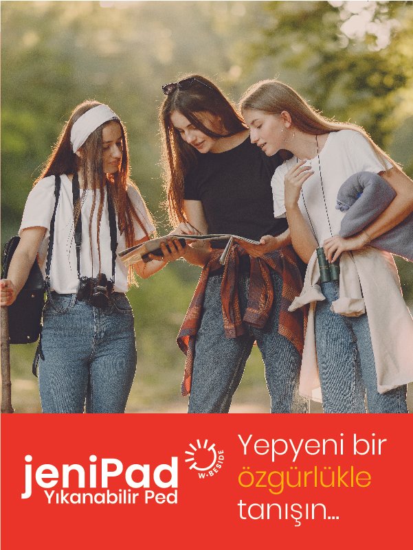 jeniPad Yıkanabilir Ped Günlük