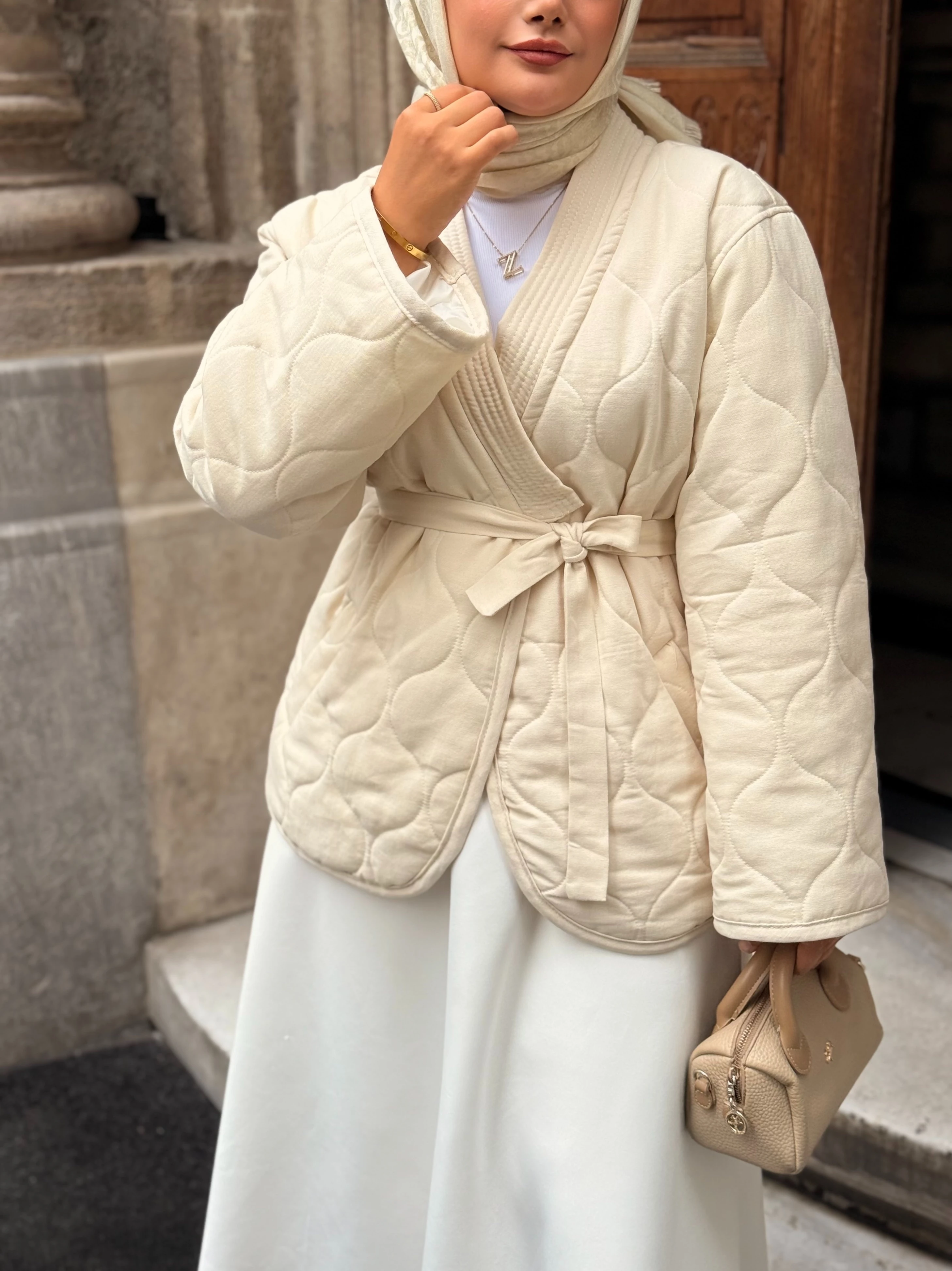 Mevsimlik Kapitone Ceket 