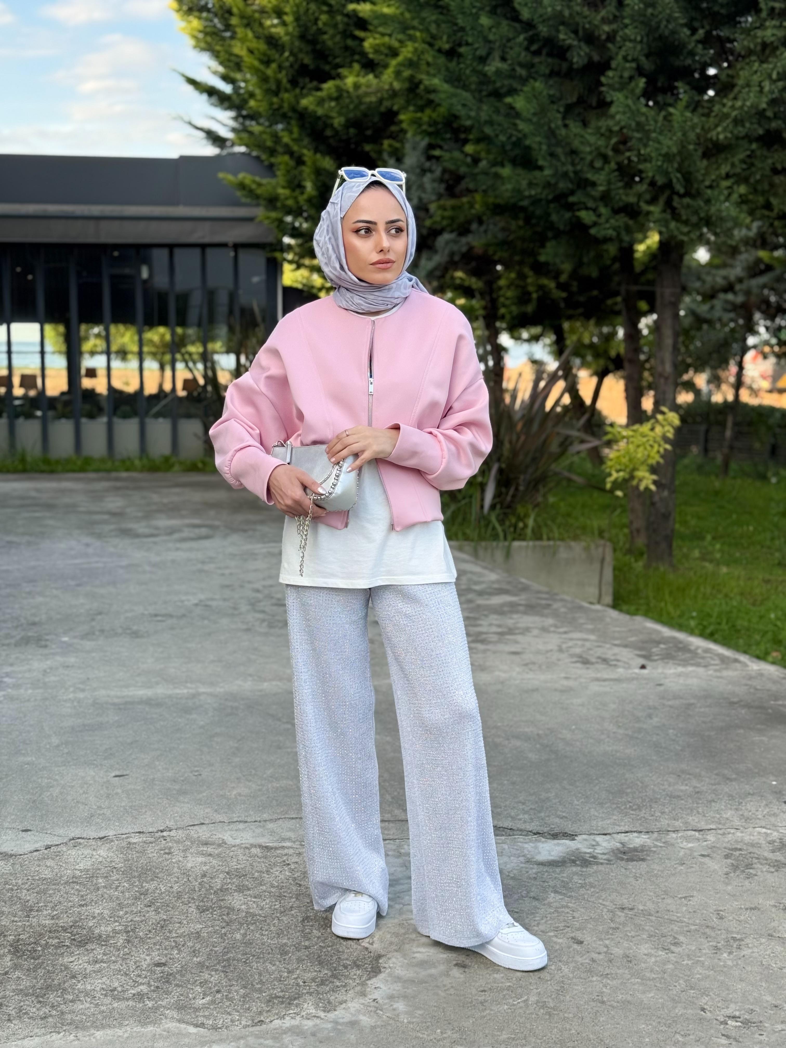 Viola Kısa Skuba Ceket