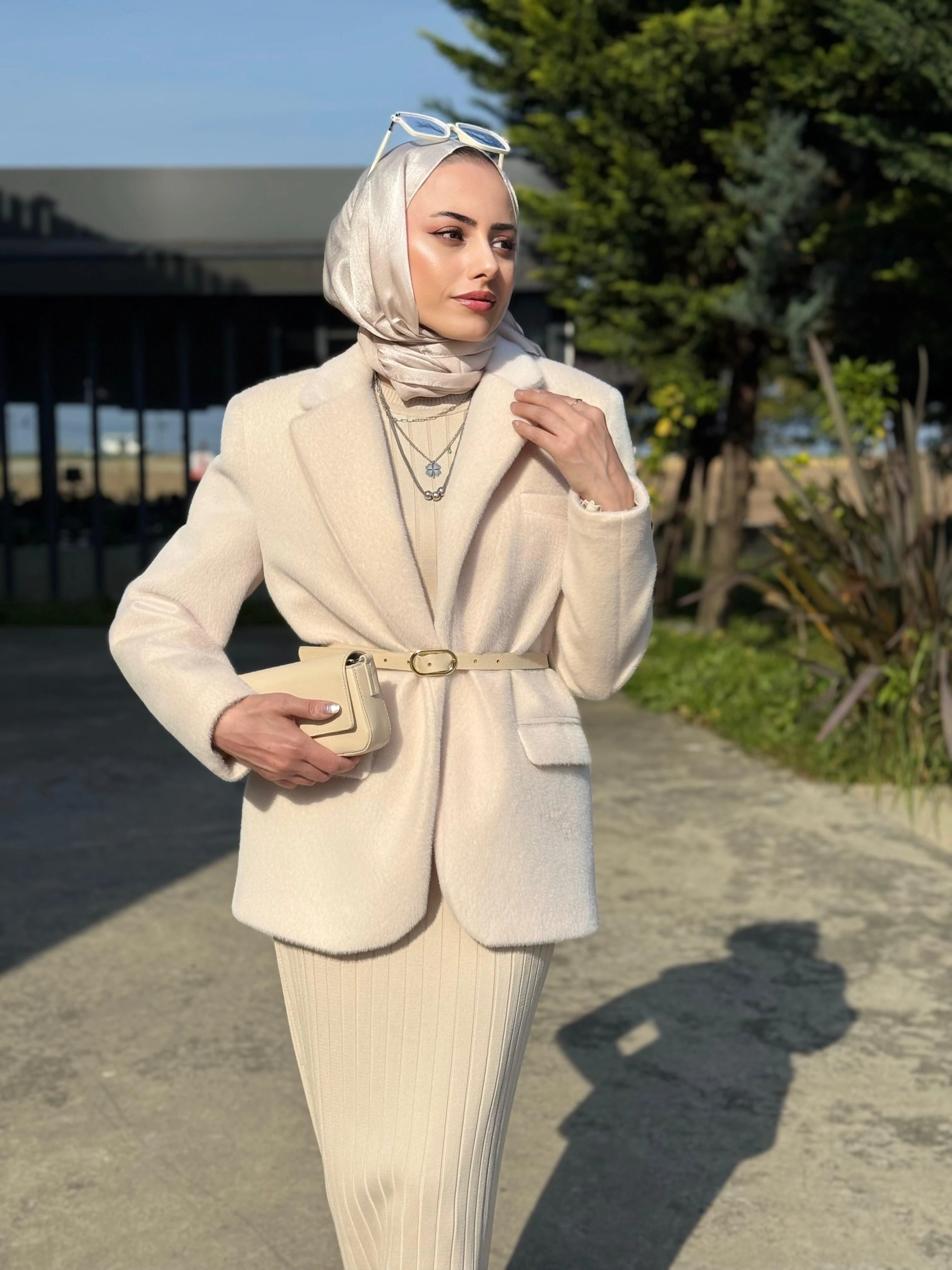 Astarlı Peluşlu Ceket 