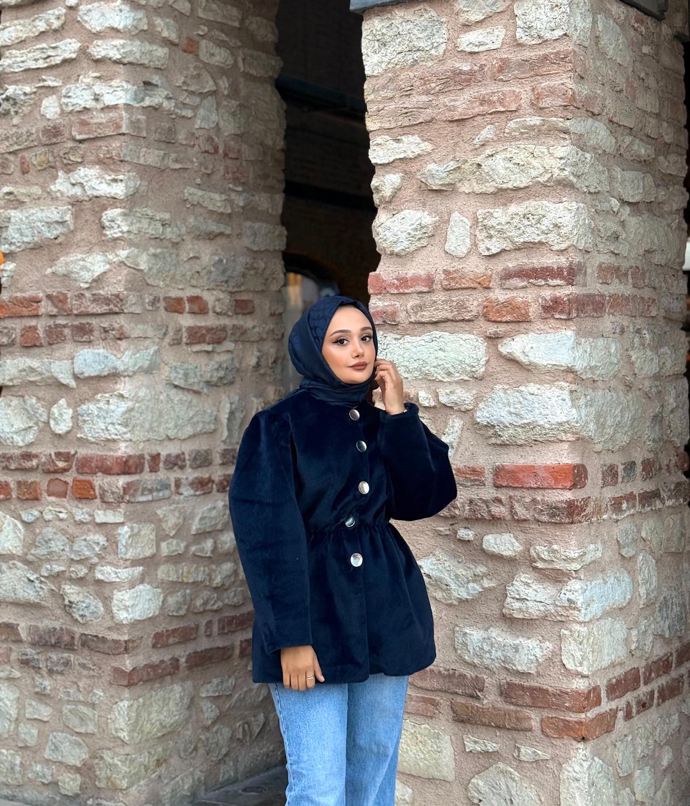 Gold Düğmeli Goldfox Ceket Kaban