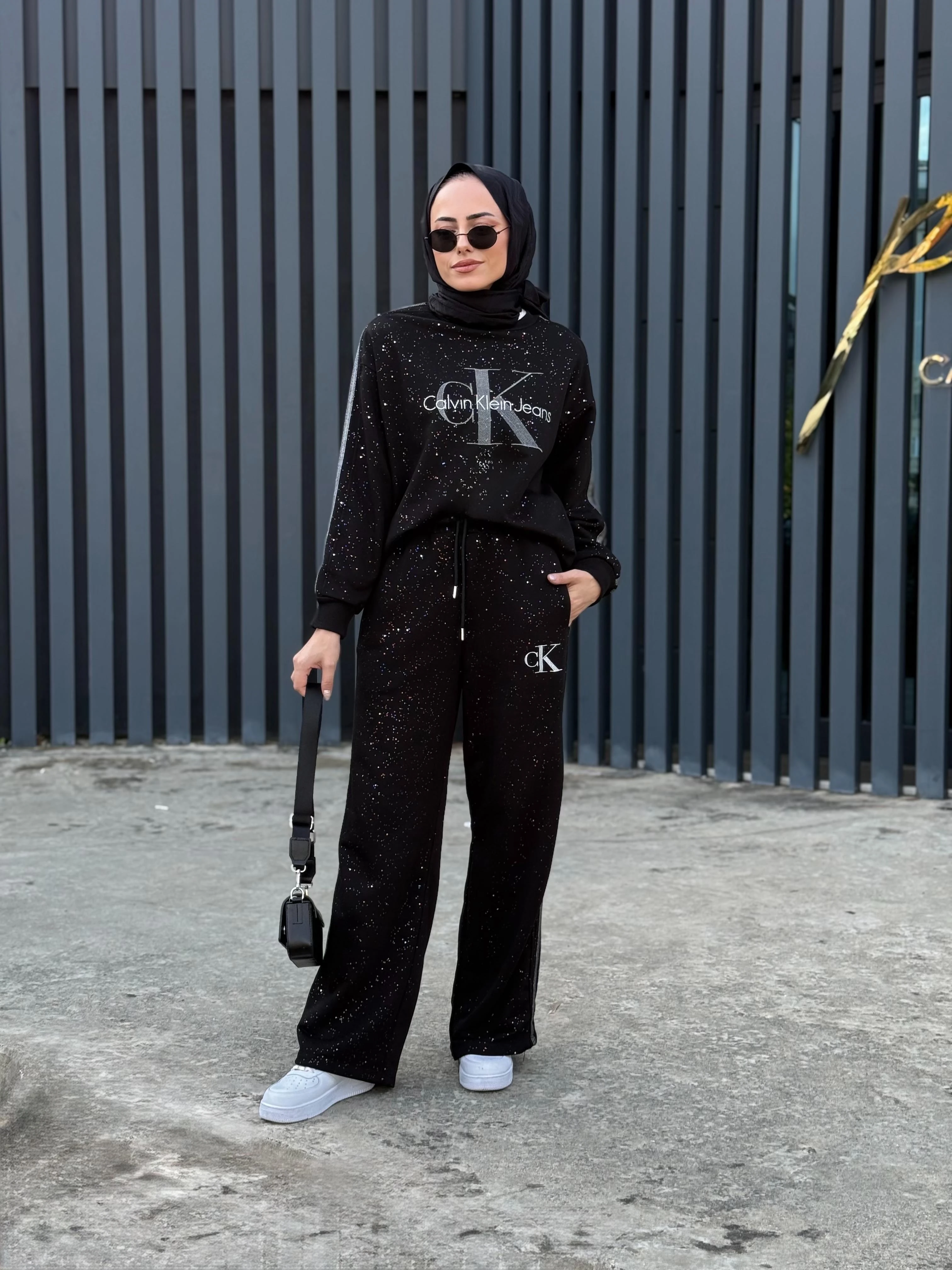 CK Baskılı Detaylı Muadil Takım 