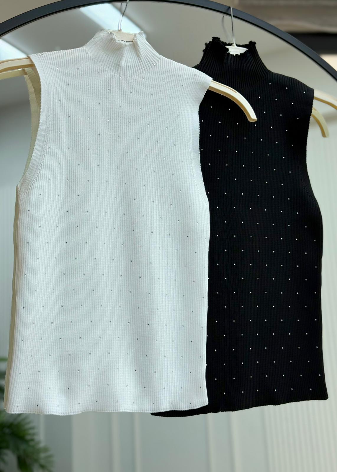 Taşlı Triko Bady Atlet