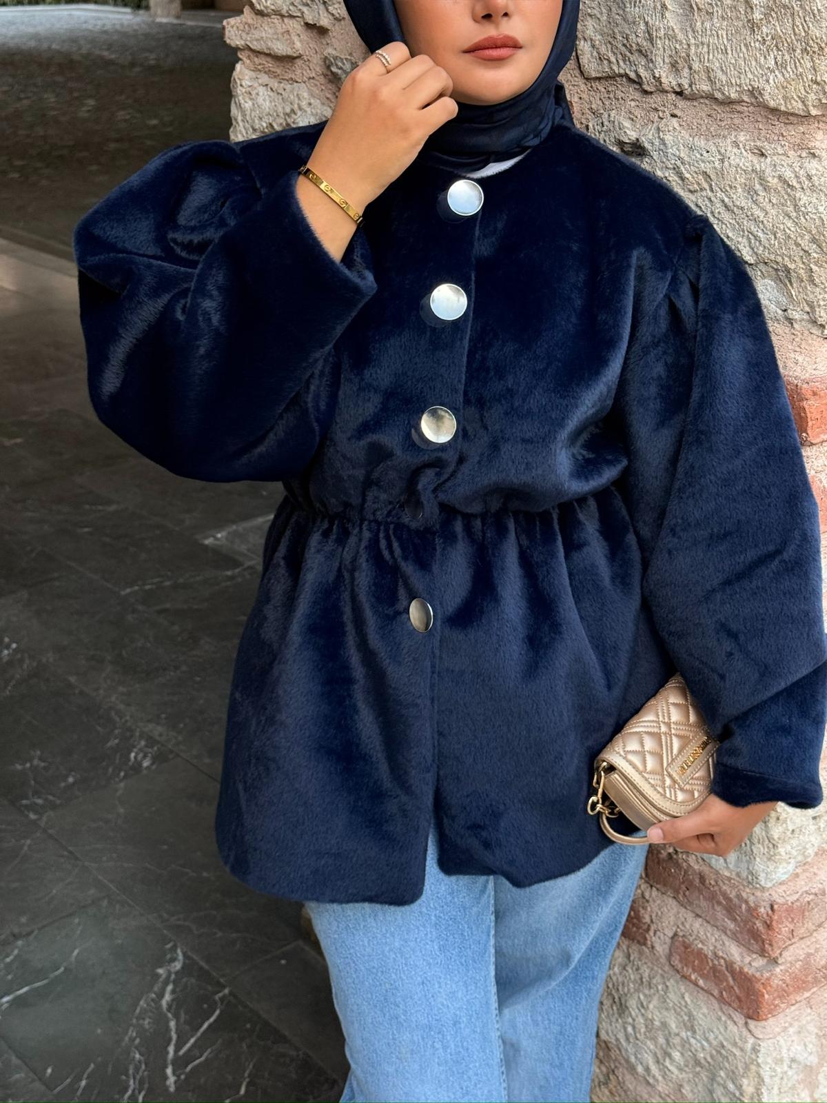 Gold Düğmeli Goldfox Ceket Kaban