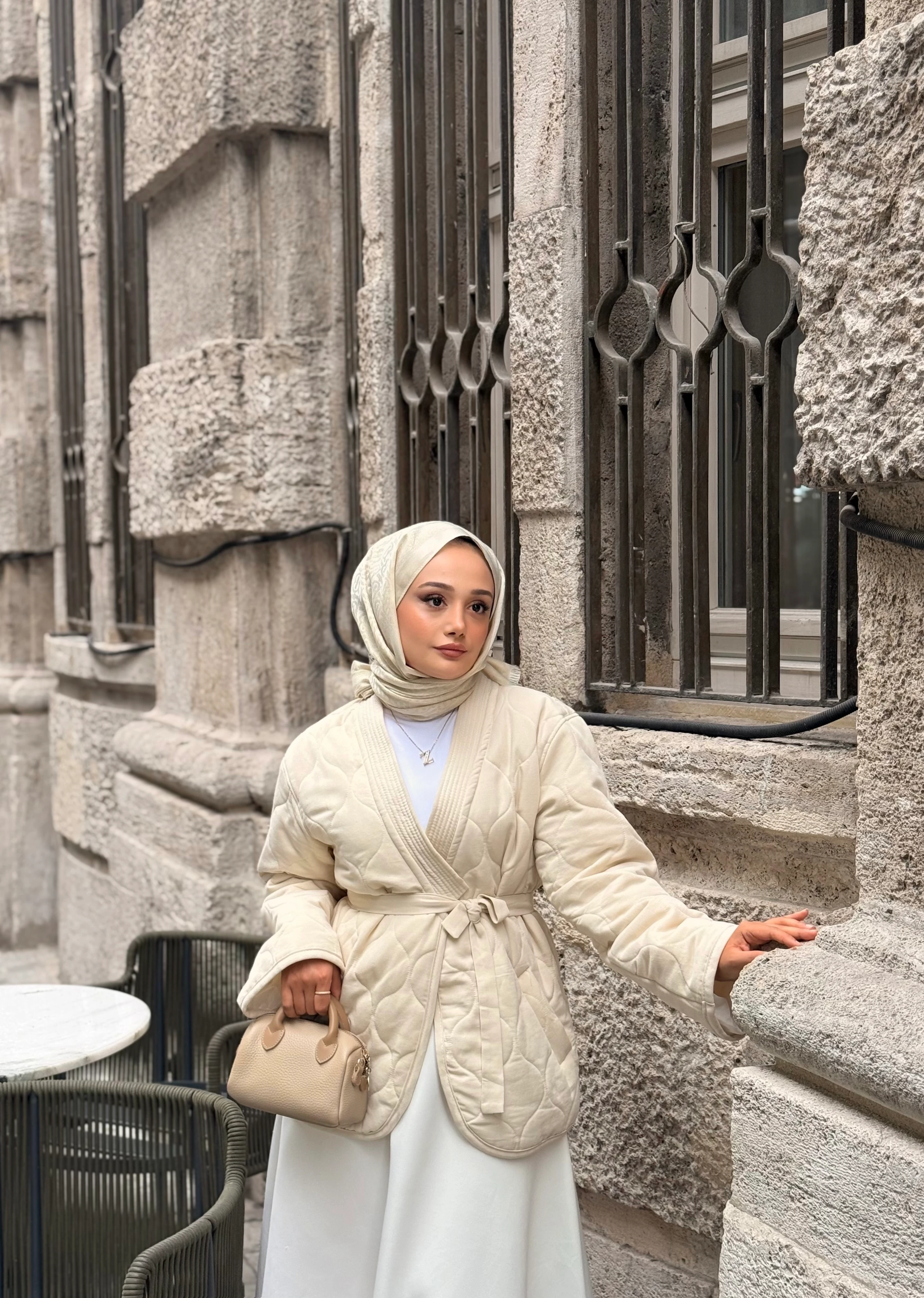 Mevsimlik Kapitone Ceket 