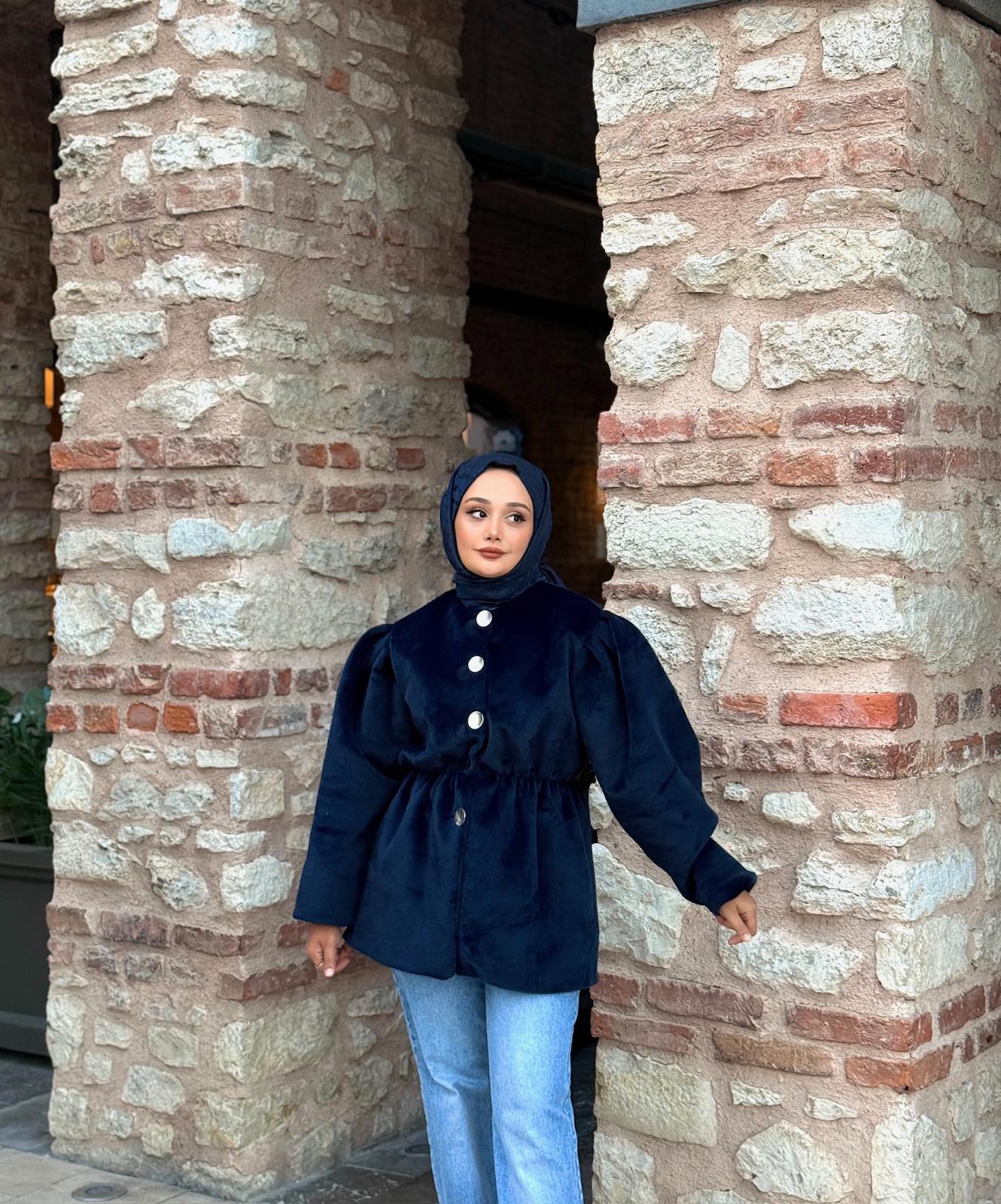 Gold Düğmeli Goldfox Ceket Kaban