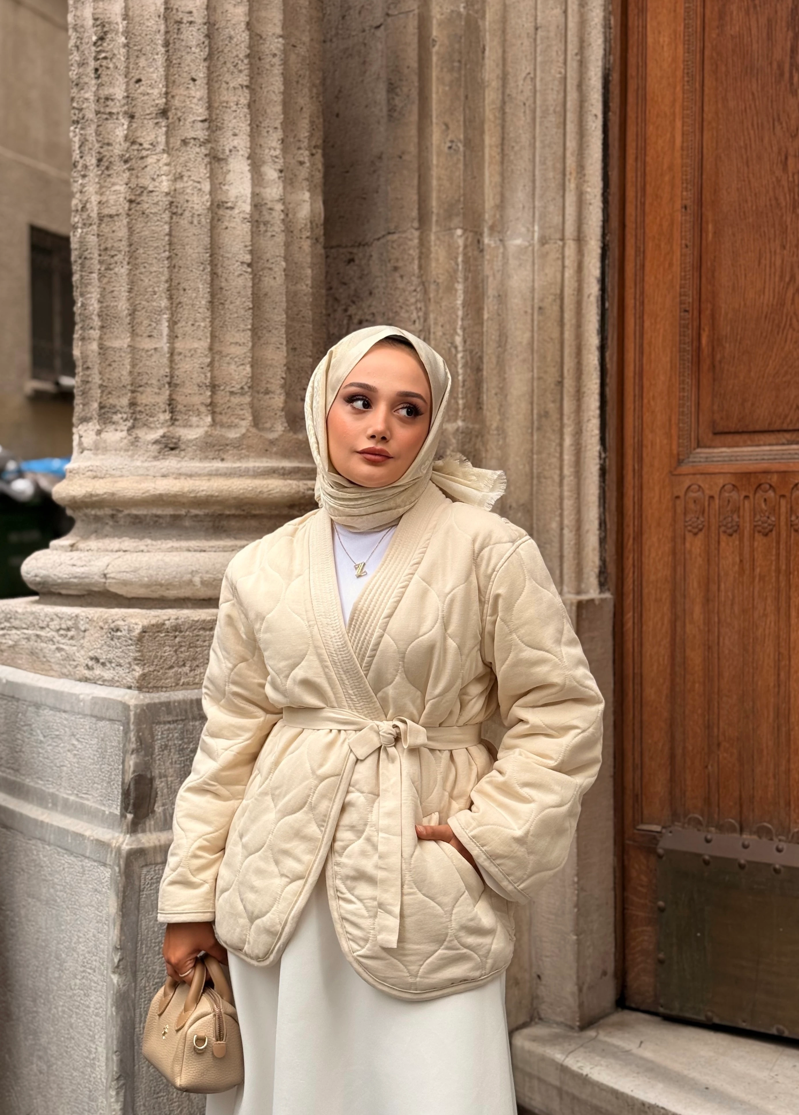 Mevsimlik Kapitone Ceket 