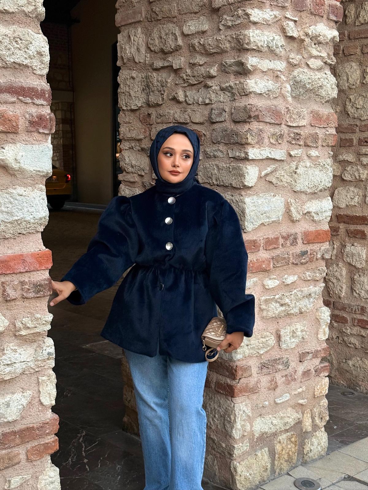 Gold Düğmeli Goldfox Ceket Kaban