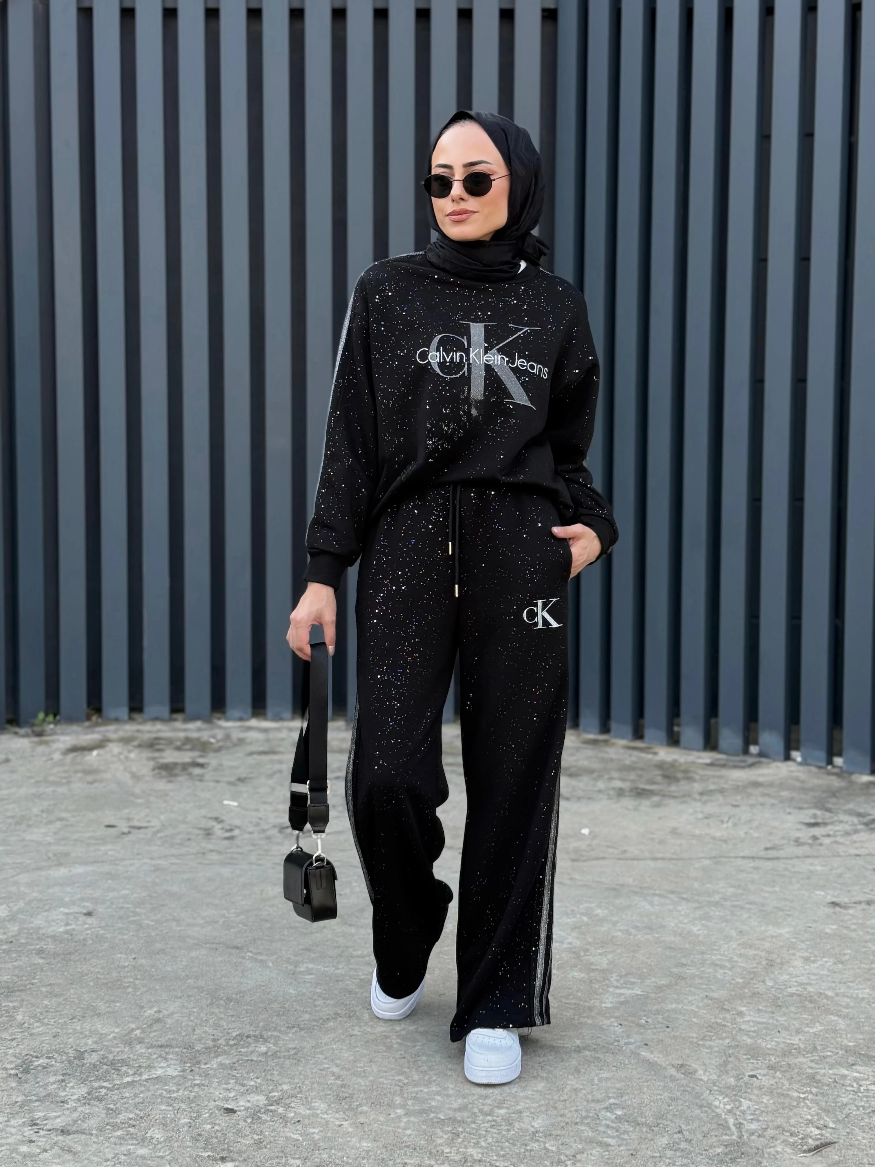 CK Baskılı Detaylı Muadil Takım 