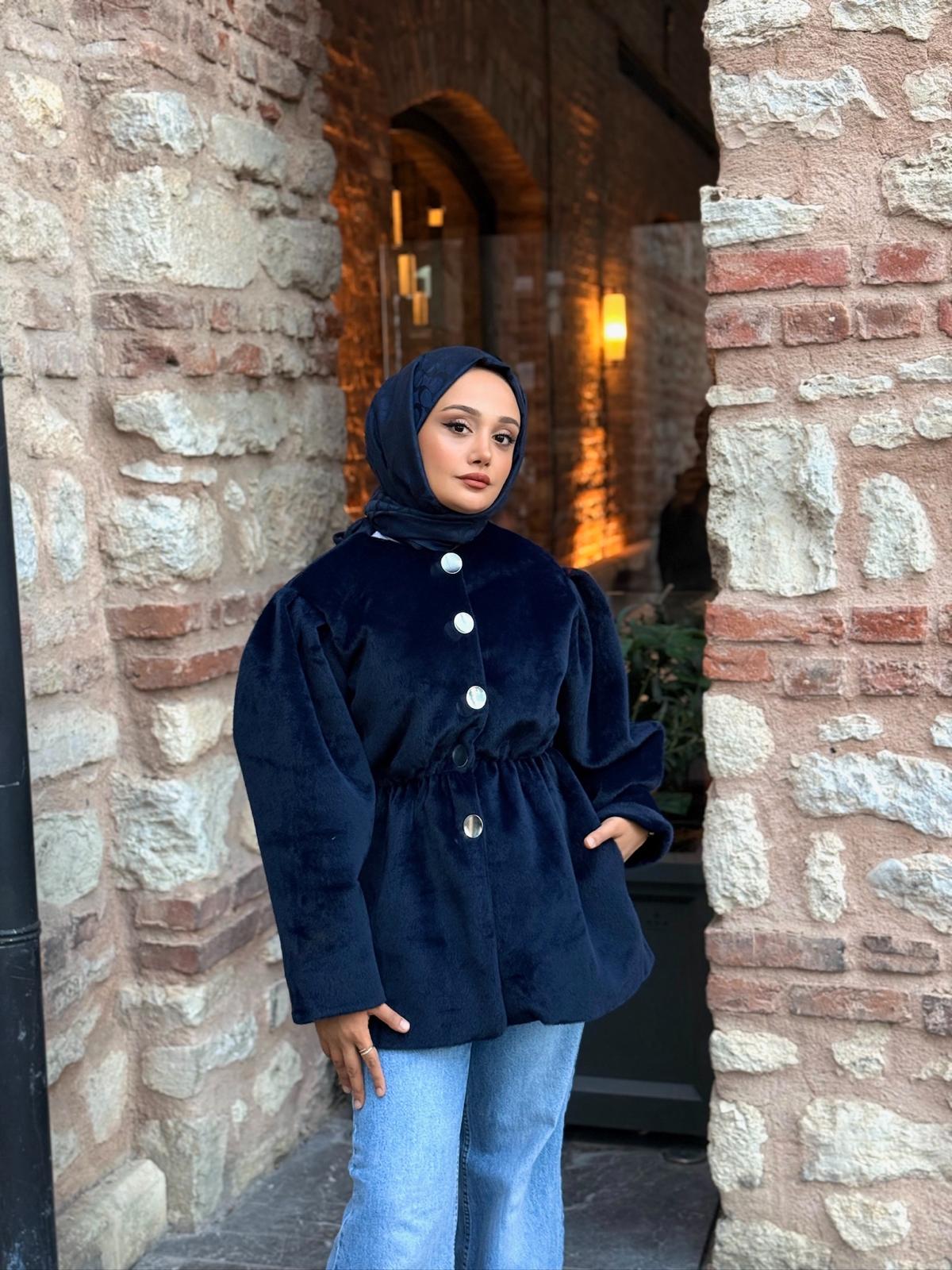 Gold Düğmeli Goldfox Ceket Kaban