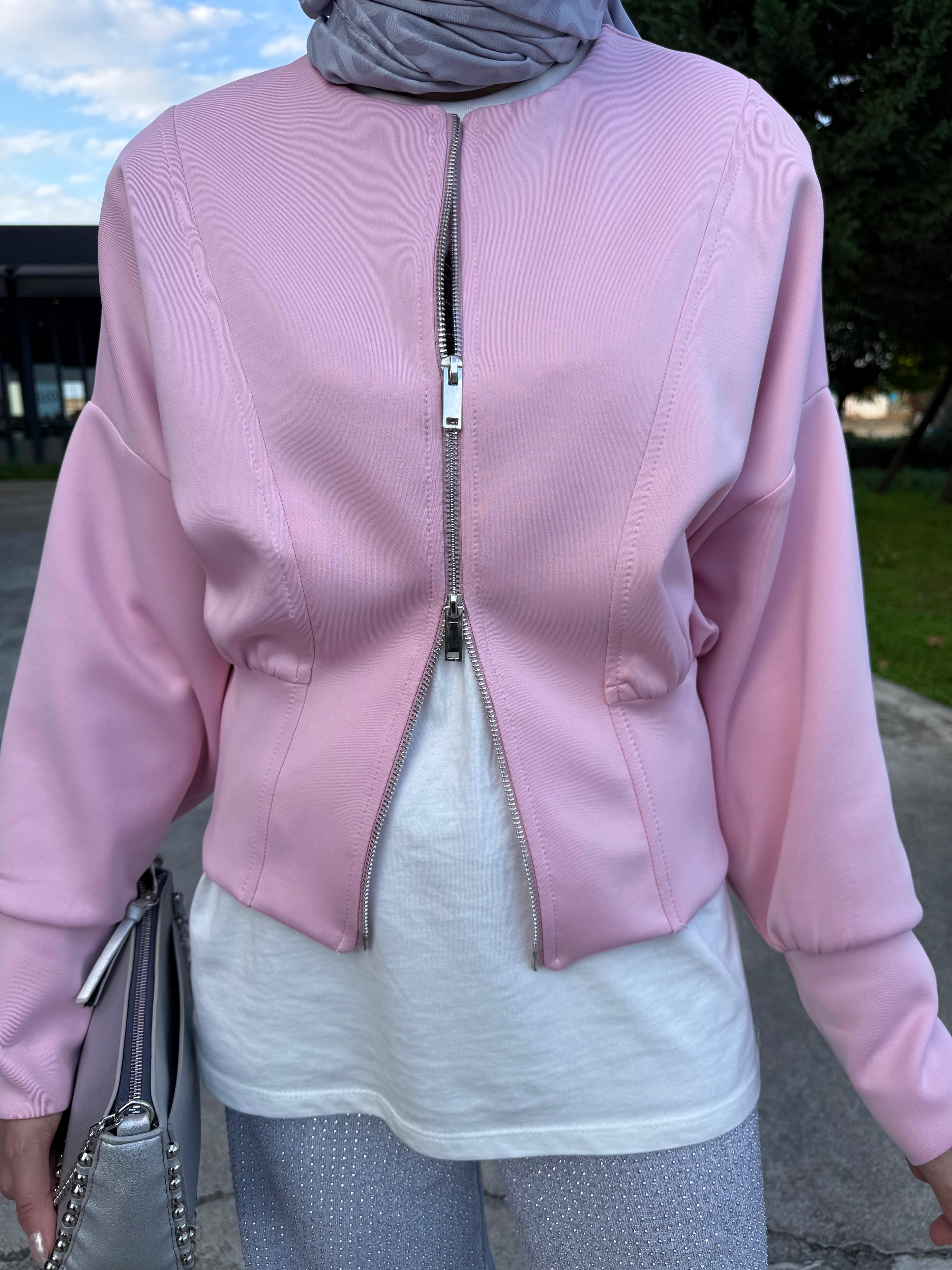 Viola Kısa Skuba Ceket