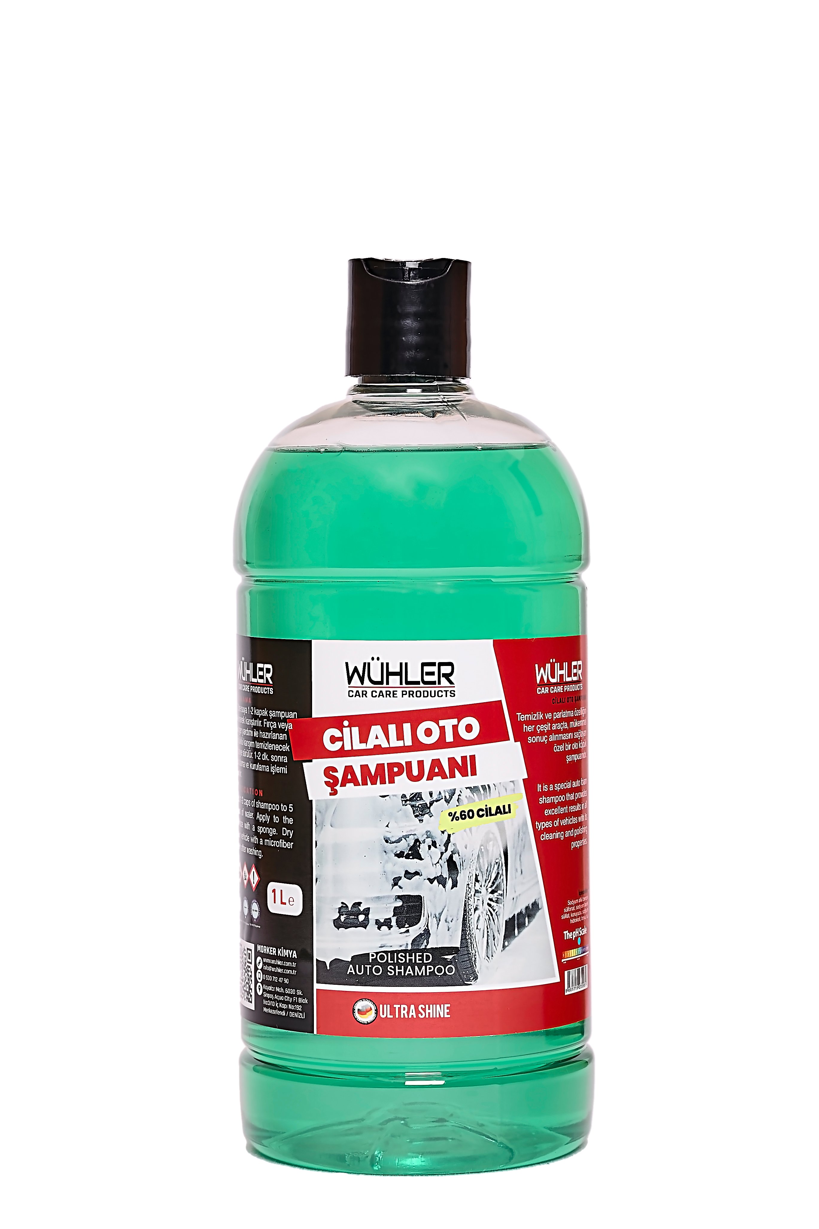 Cilalı Oto Şampuanı 1 LT