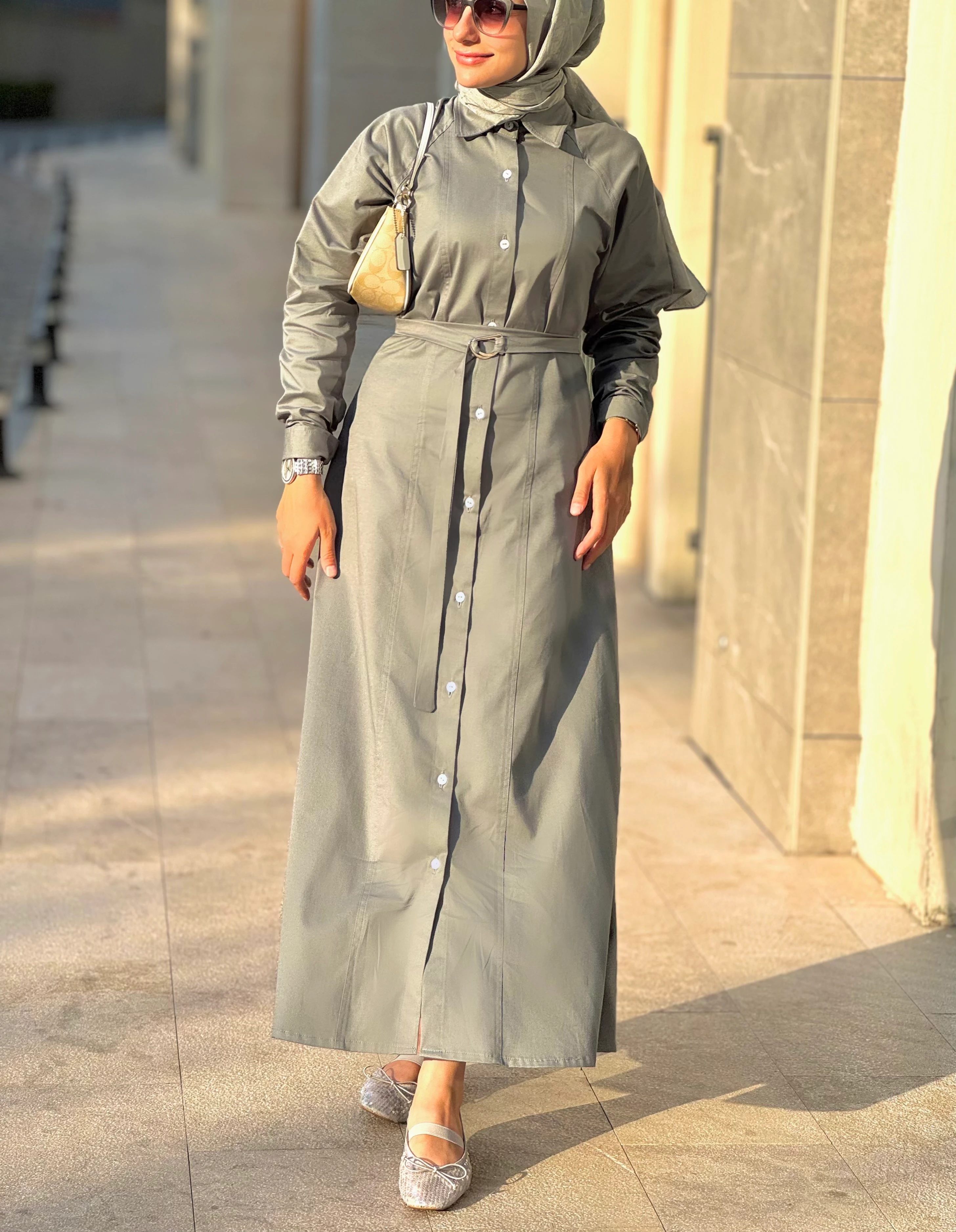 Thalia – Antrasit Elbise