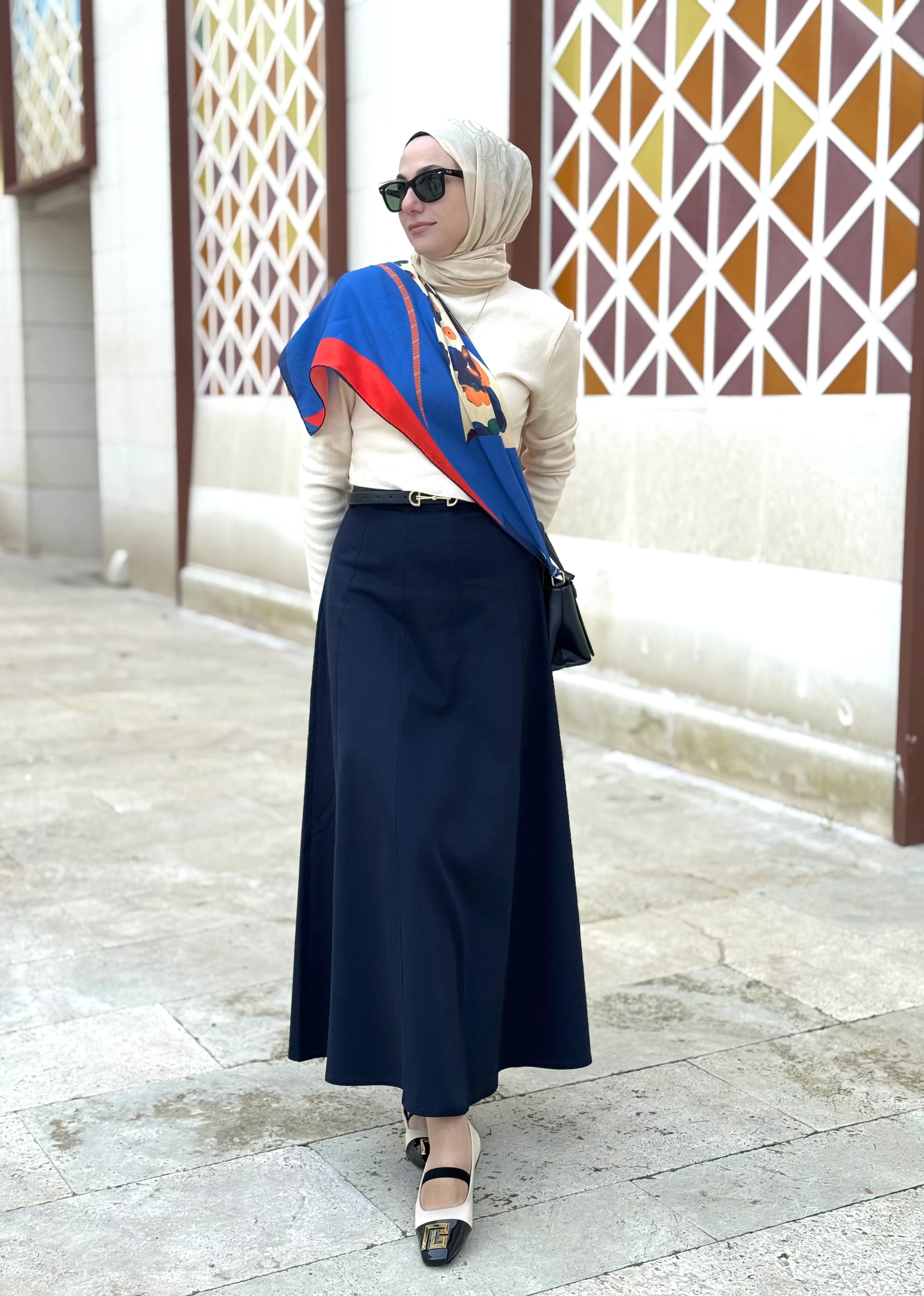 Vera - Lacivert Etek