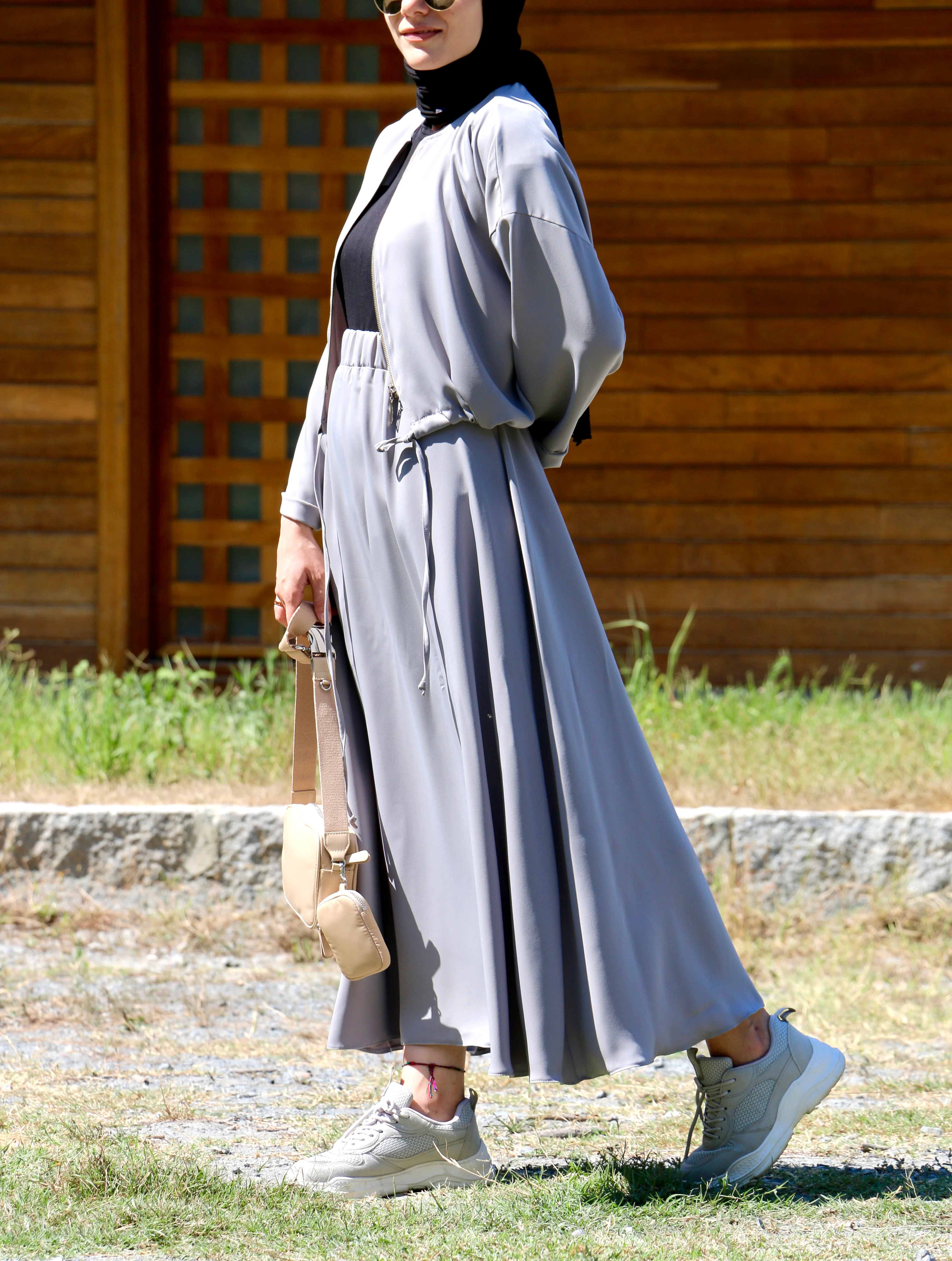 Essence – Gri Etek Ceket Takım