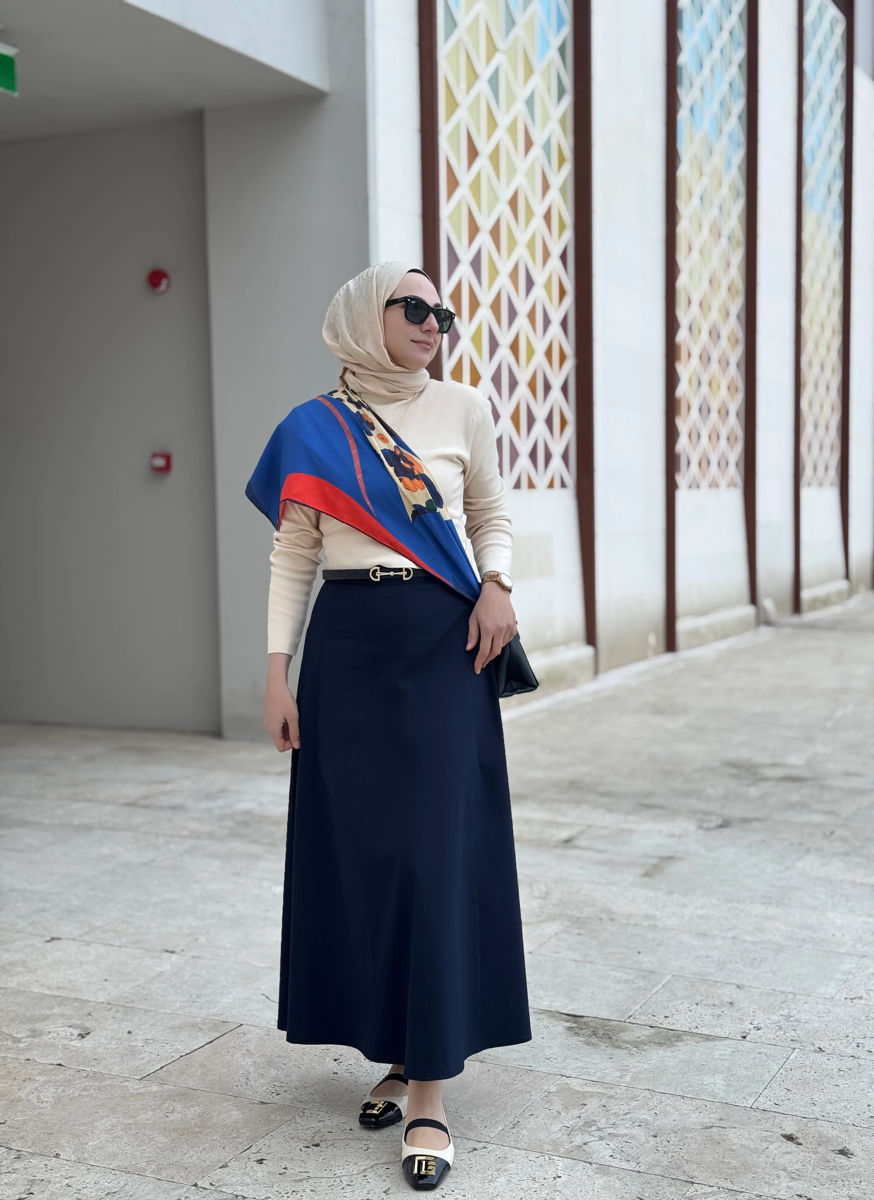 Vera - Lacivert Etek