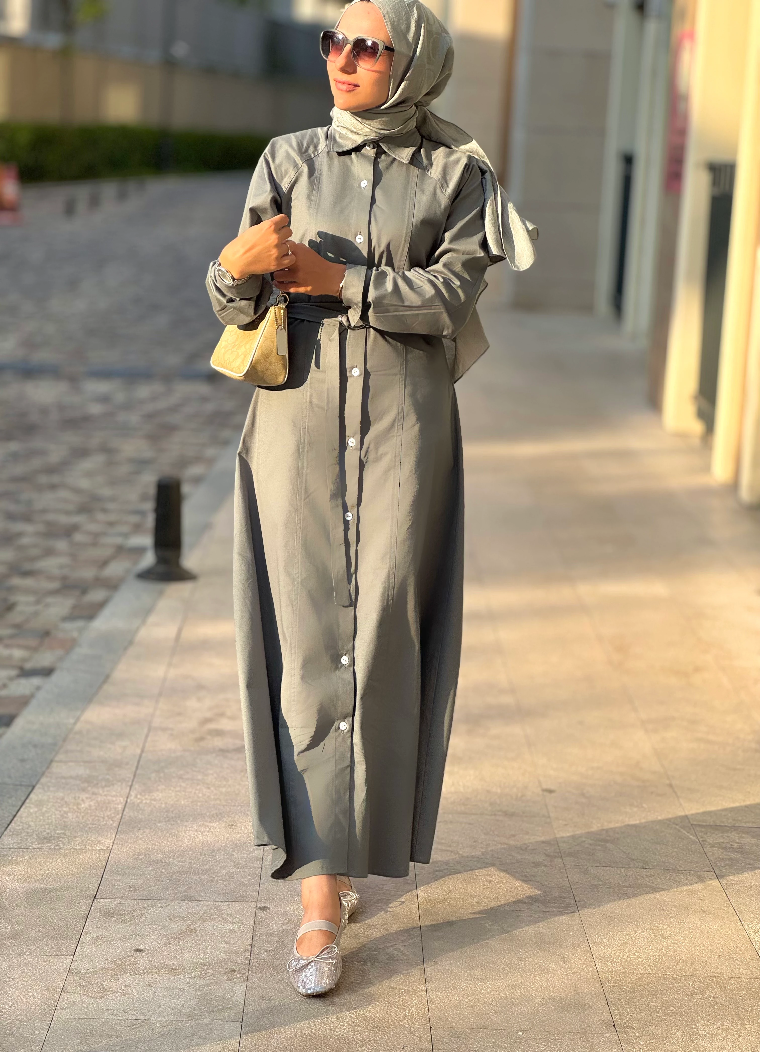 Thalia – Antrasit Elbise