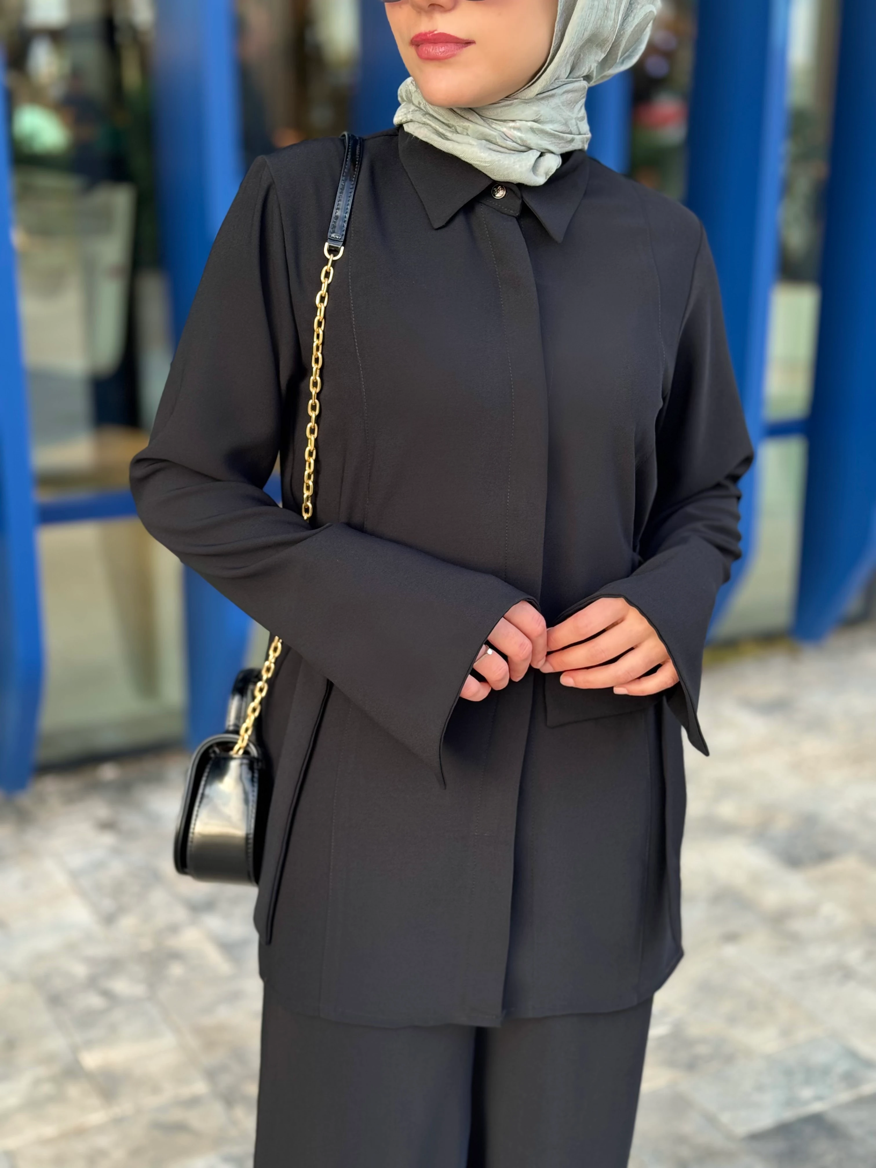 Carla - Siyah Pantolon Takım