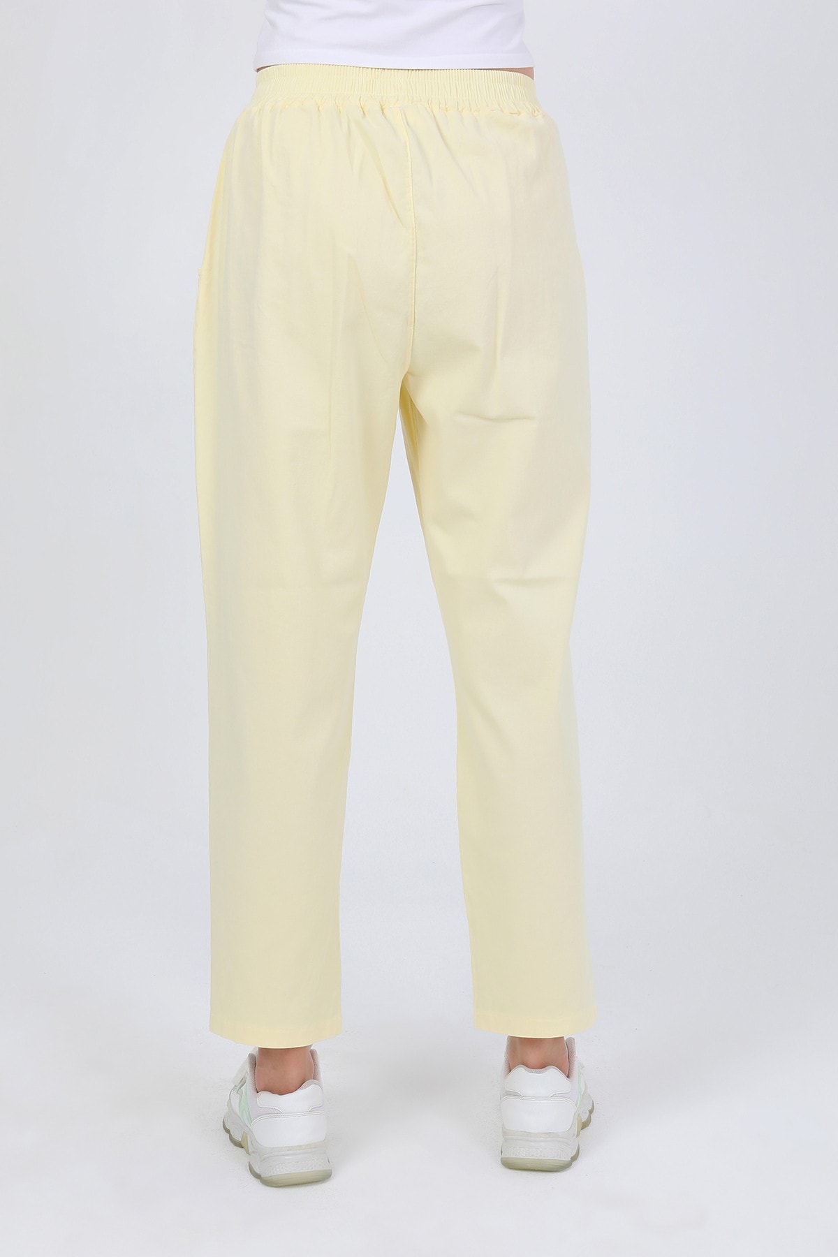 Nomira Beli Lastikli Gabardin Pantolon TNS-4156