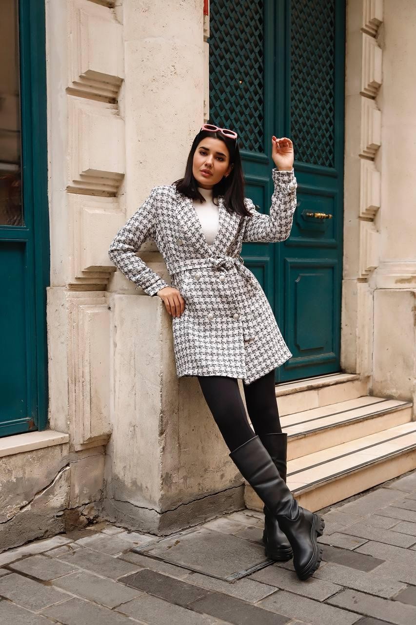 Clara Uzun Ceket TNS-4176