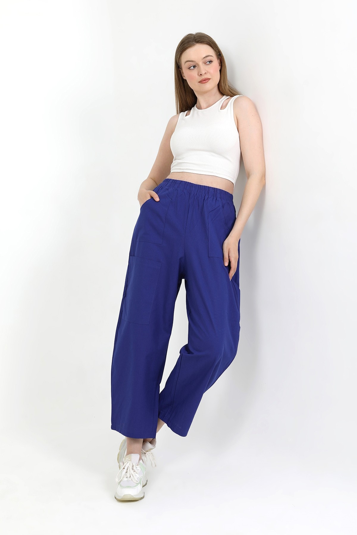 Rinora Cepli Keten Pantolon TNS-4111