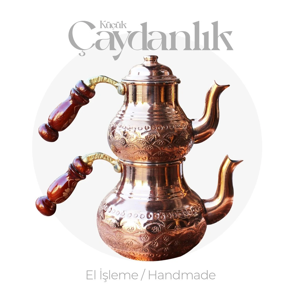 EL İŞLEME KÜÇÜK BAKIR ÇAYDANLIK